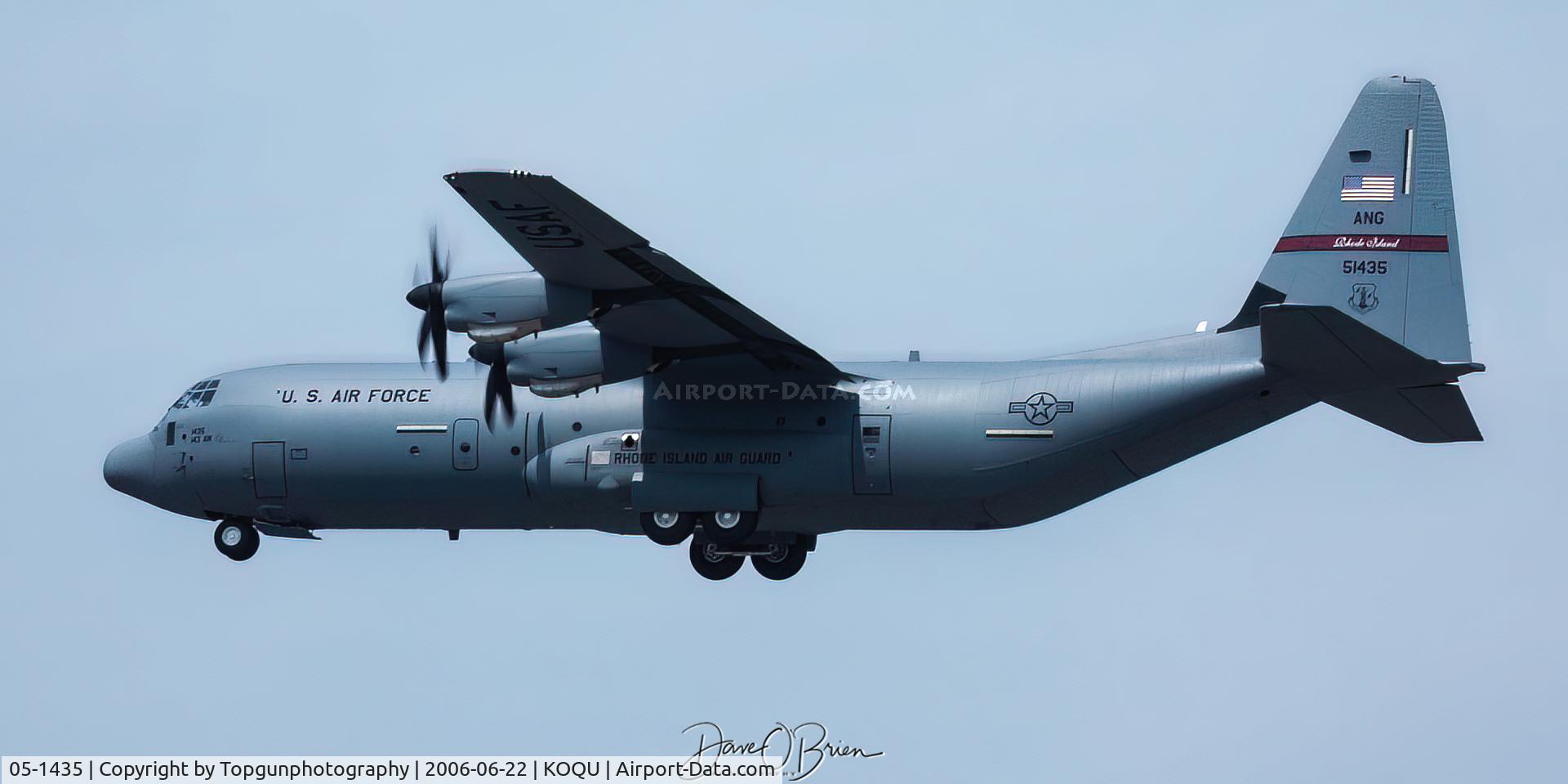 05-1435, 2005 Lockheed Martin C-130J-30 Super Hercules C/N 382-5572, RHODY31 in the downwind