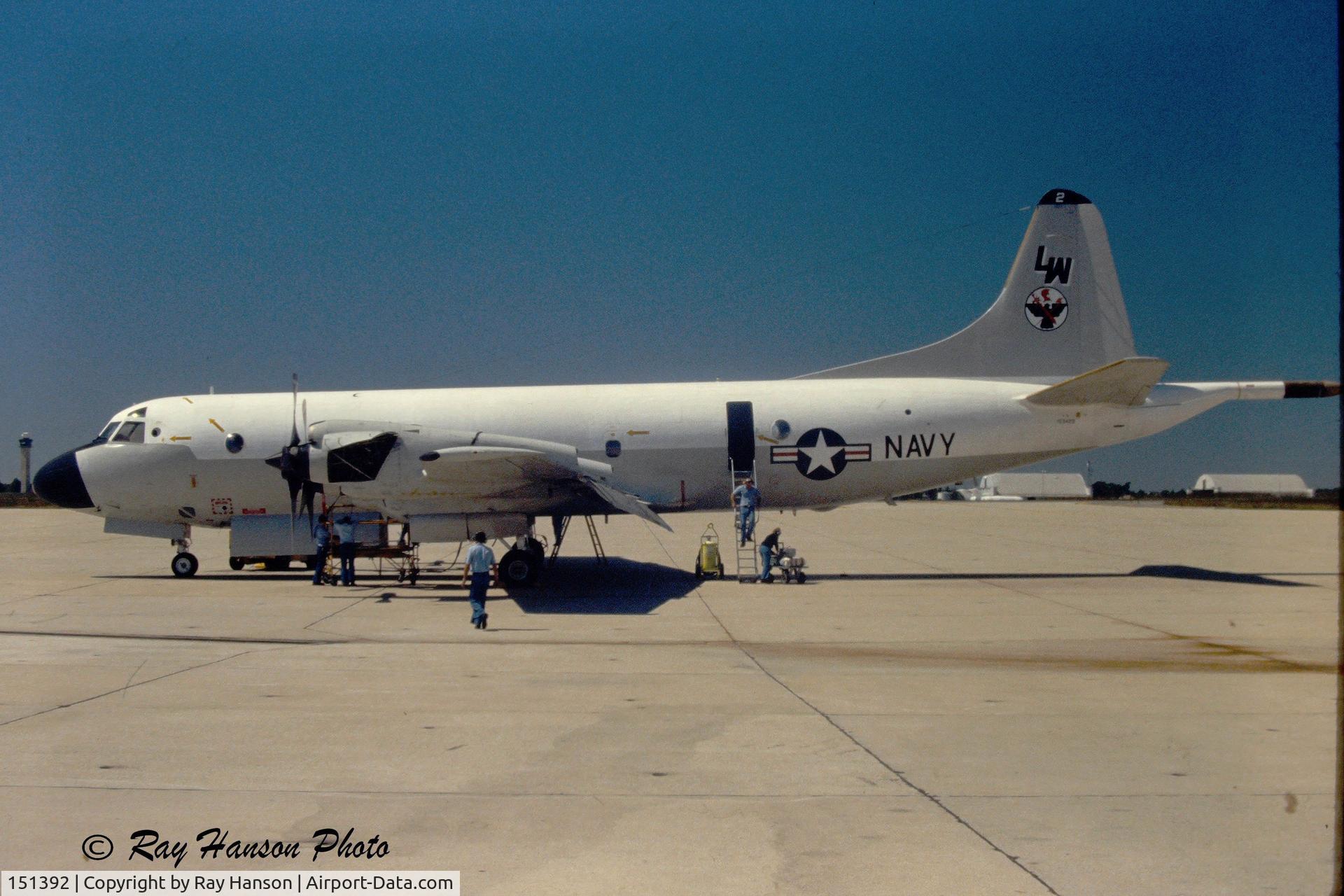 151392, Lockheed TP-3A Orion C/N 185-5105, VP-68  LW-2 at NAF Andrews