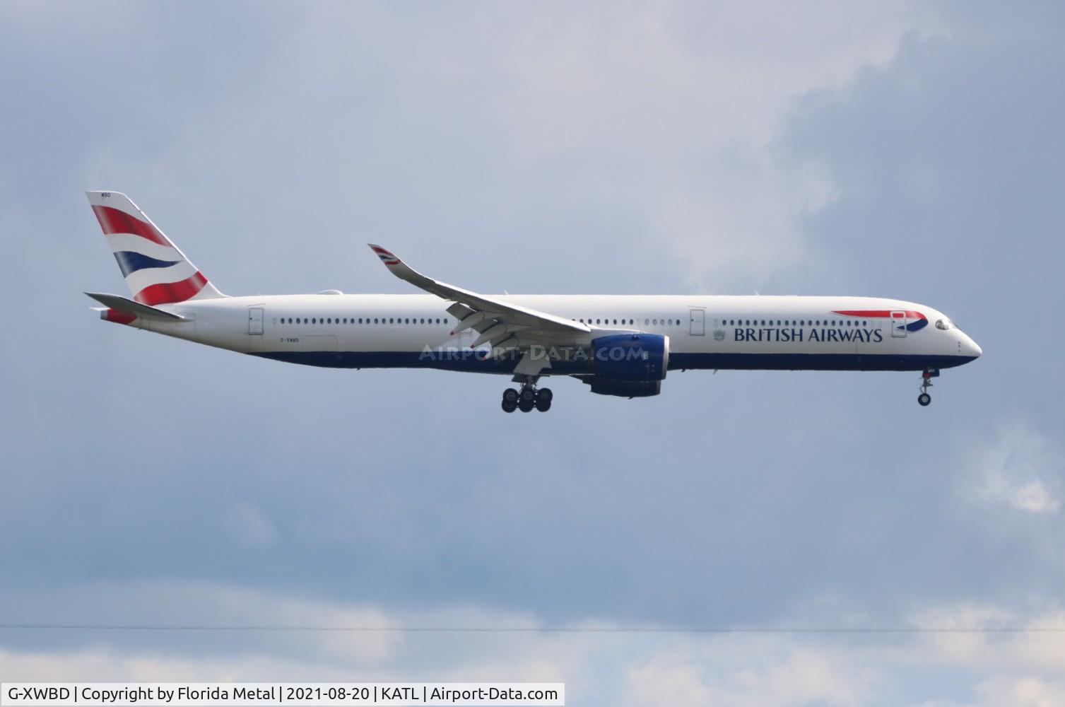 G-XWBD, 2019 Airbus A350-1041 C/N 374, BAW A350K zx