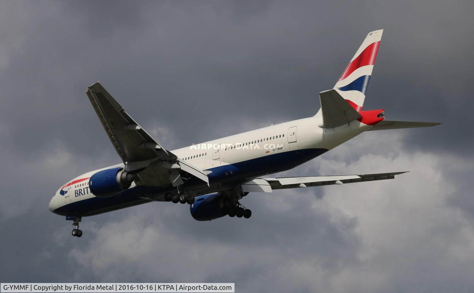 G-YMMF, 2000 Boeing 777-236 C/N 30307, BAW 772 zx