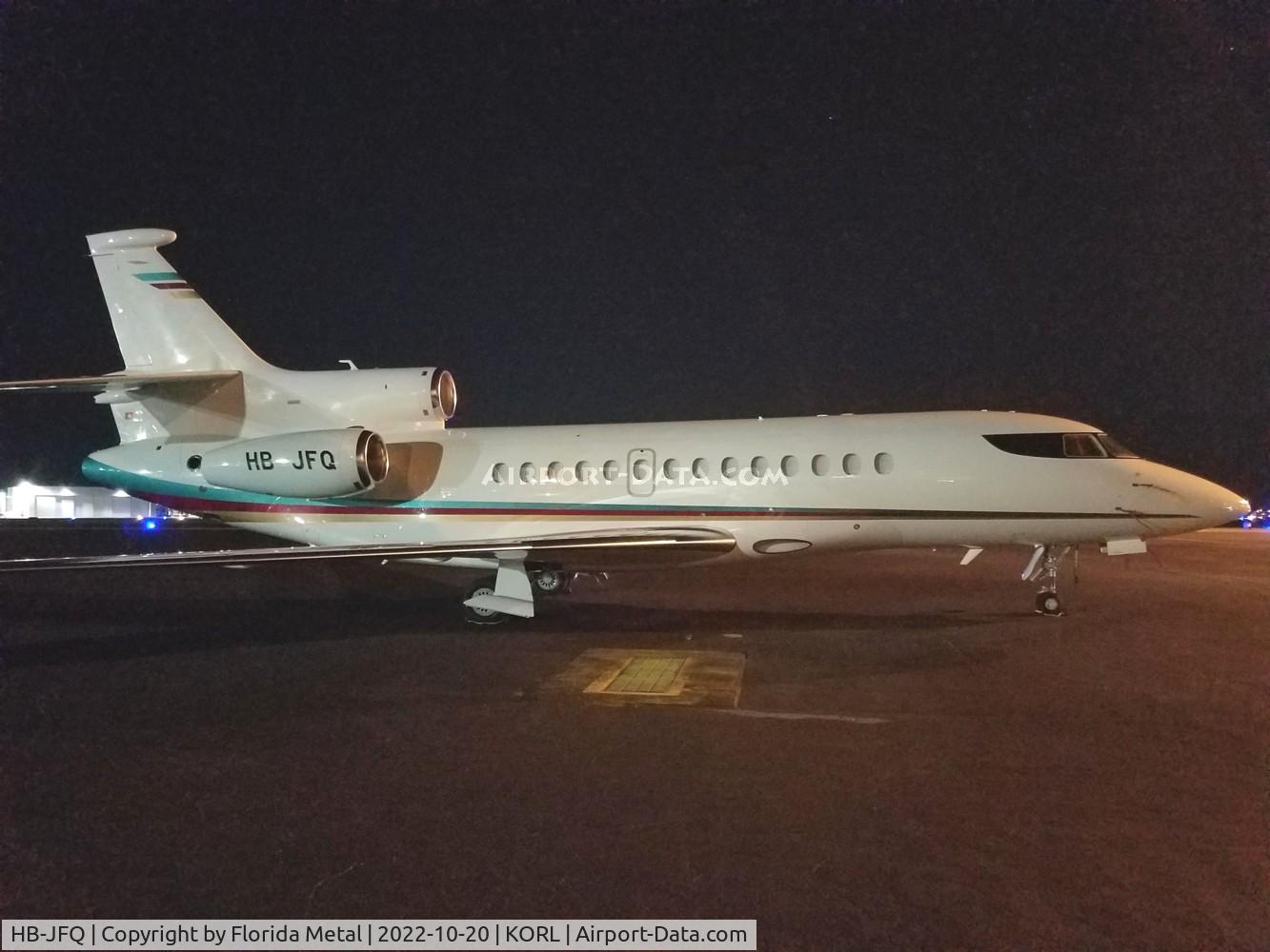 HB-JFQ, 2013 Dassault 7X C/N 213, Falcon 7X zx