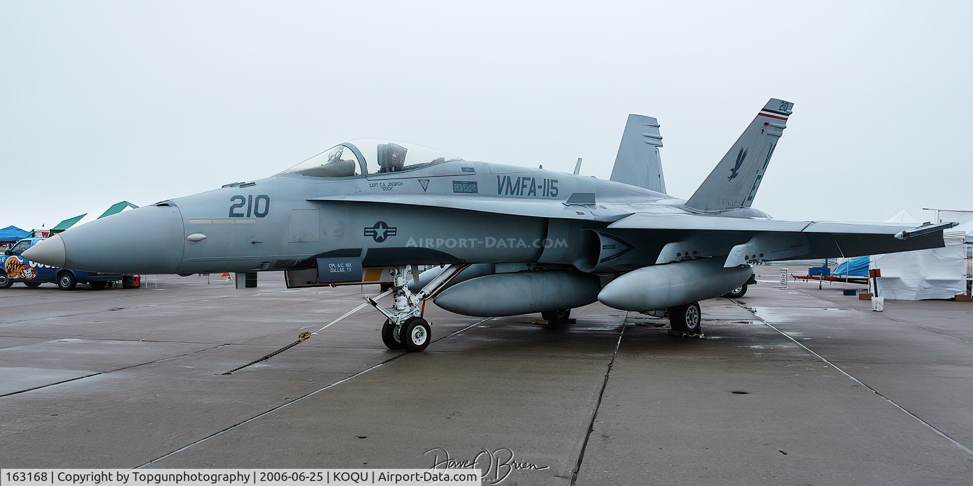 163156, McDonnell Douglas F/A-18A Hornet C/N 584, VMFA-115