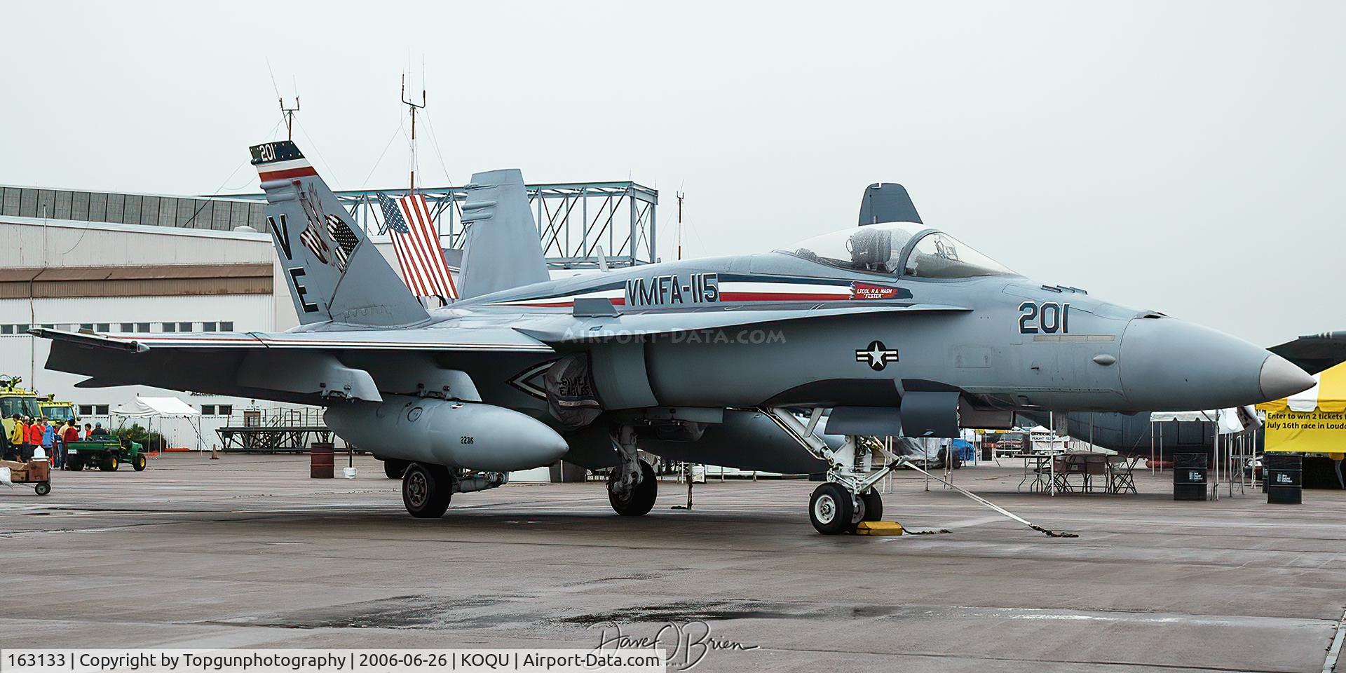 163133, 1987 McDonnell Douglas F/A-18A Hornet C/N 544/A452, XO Bird