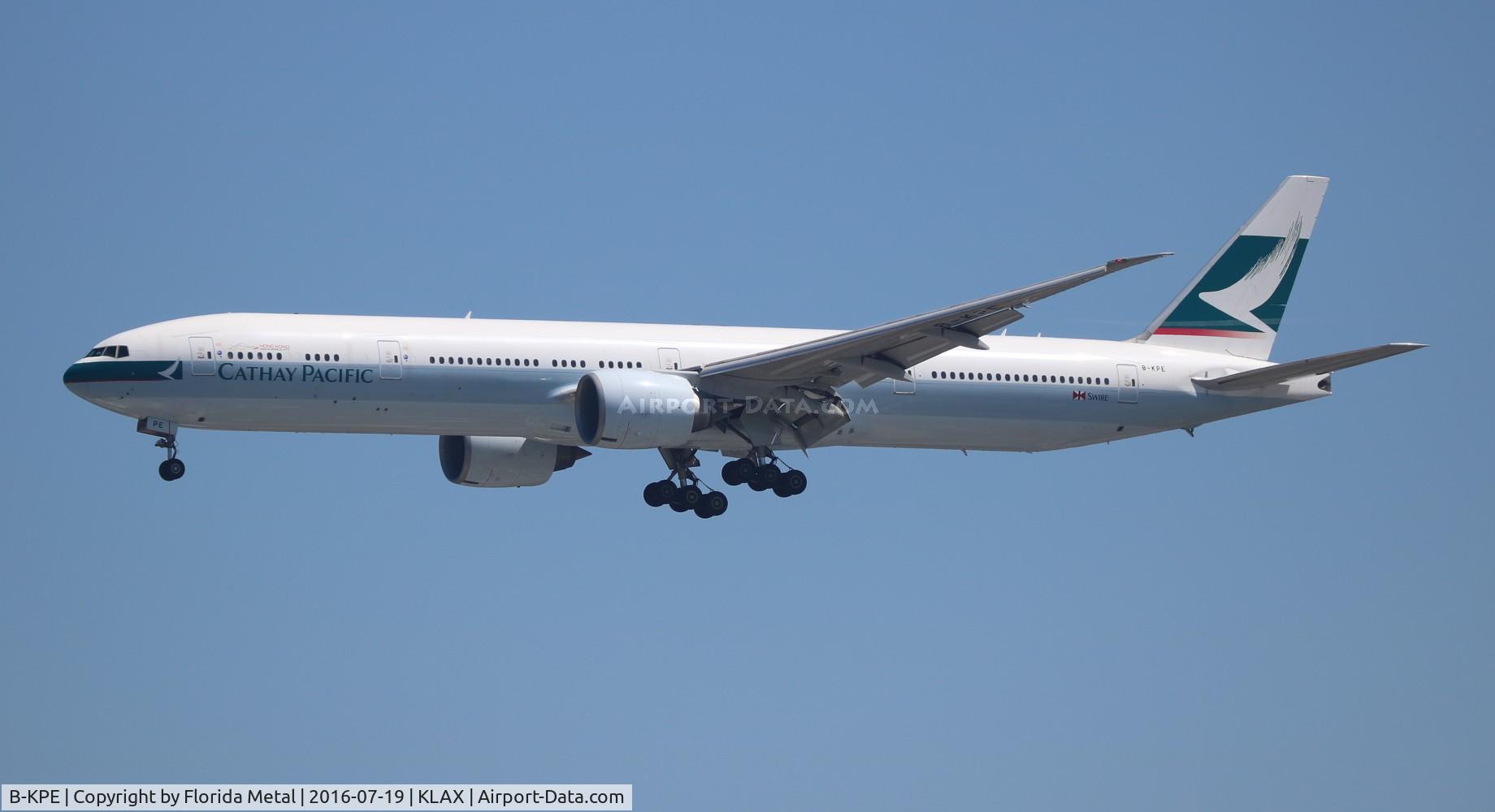 B-KPE, 2007 Boeing 777-367/ER C/N 36156, Cathay 773 zx