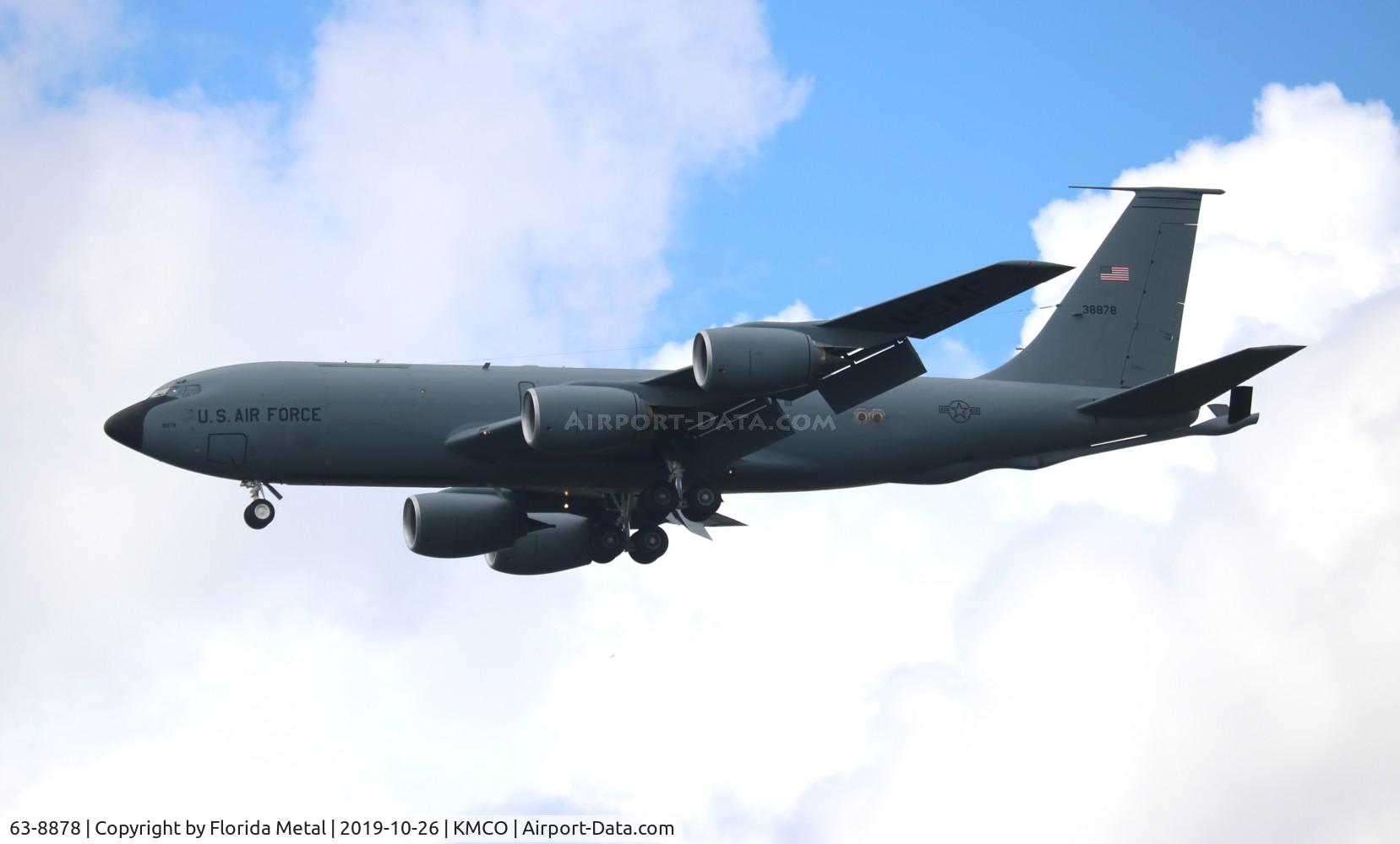 63-8878, 1963 Boeing KC-135R Stratotanker C/N 18726, USAF KC-135R zx