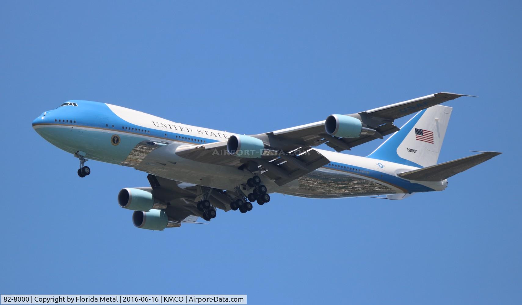 82-8000, 1987 Boeing VC-25A (747-2G4B) C/N 23824, Air Force One VC-25A zx