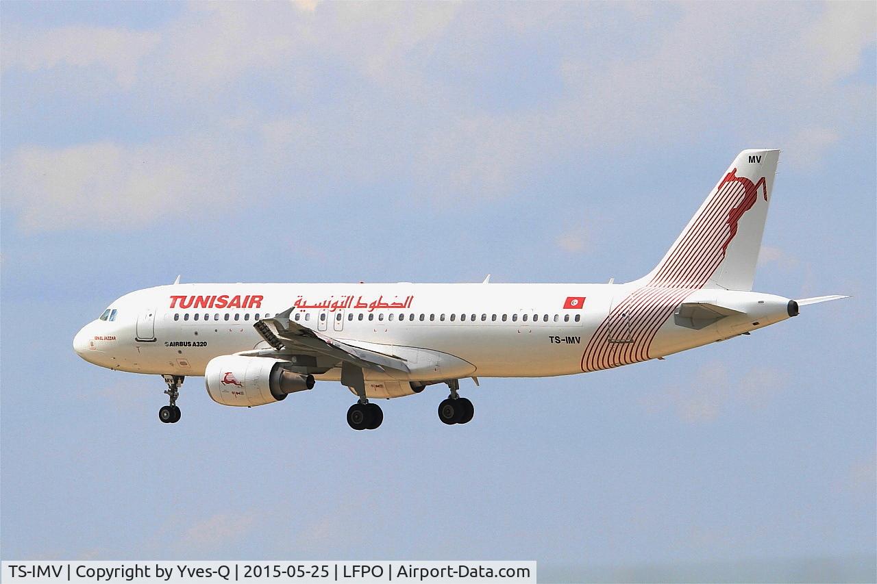 TS-IMV, 2013 Airbus A320-214 C/N 5610, Airbus A320-214, On final Rwy 26, Paris-Orly Airport (LFPO-ORY)