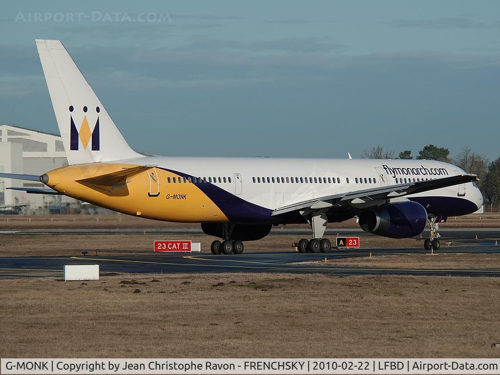 G-MONK, 1988 Boeing 757-2T7 C/N 24105, flyMonarch.com