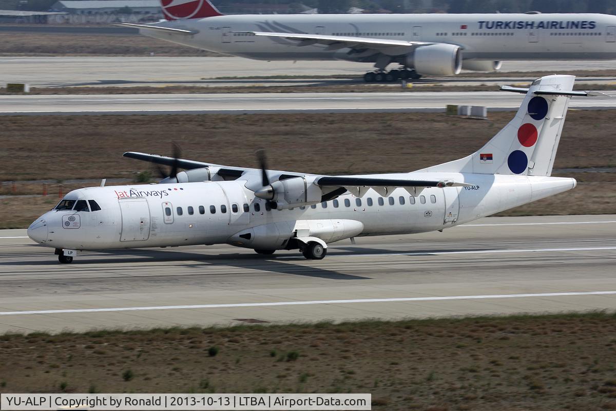 YU-ALP, 1990 ATR 72-202 C/N 189, at ist