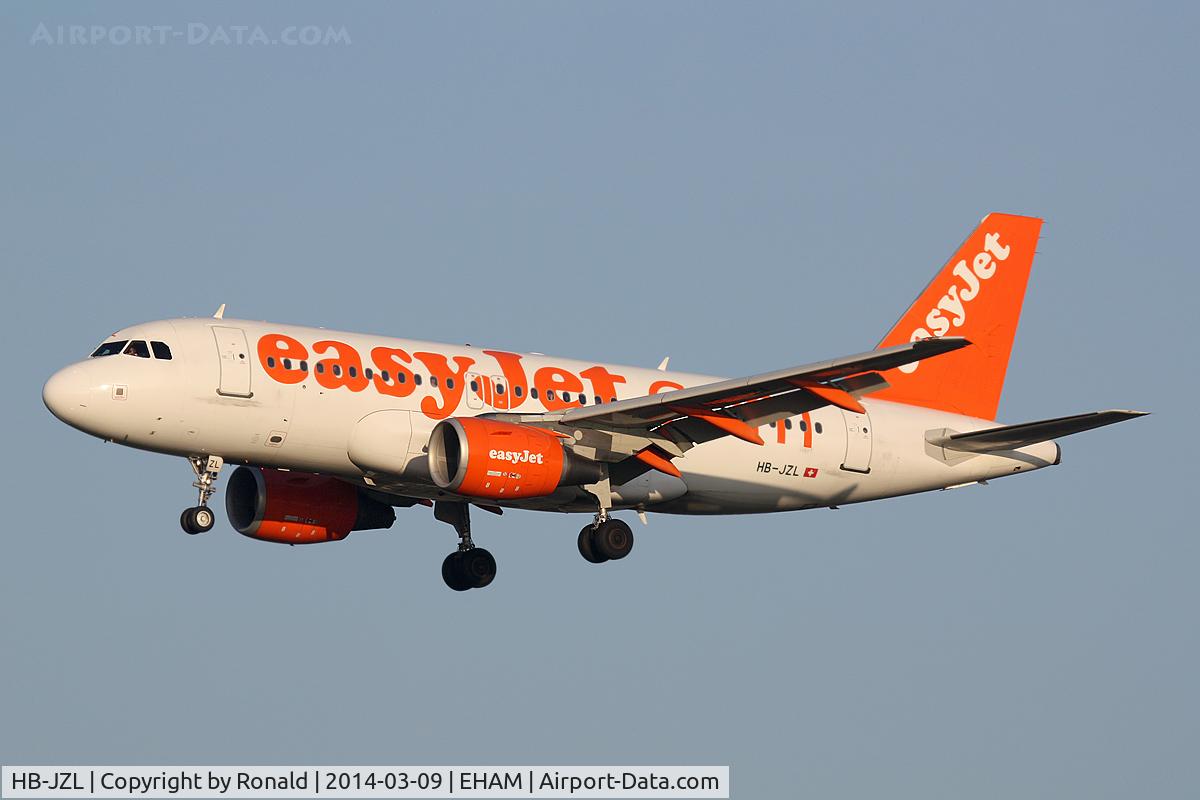 HB-JZL, 2004 Airbus A319-111 C/N 2353, at spl