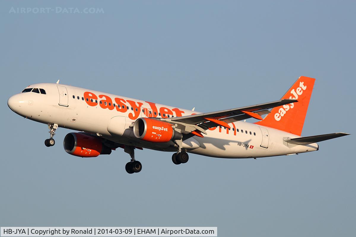 HB-JYA, 2010 Airbus A320-214 C/N 4250, at spl