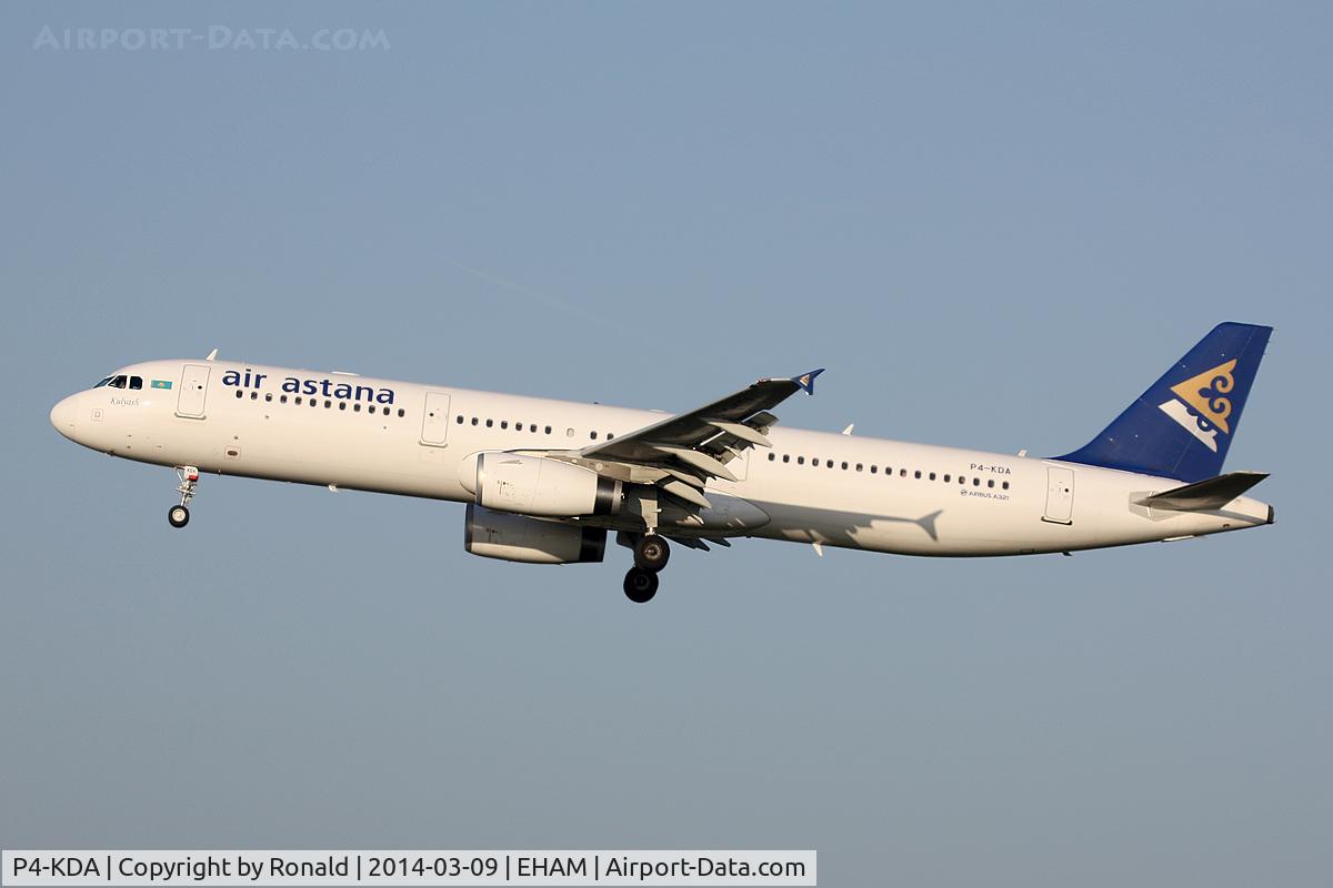 P4-KDA, 2012 Airbus A321-231 C/N 5357, at spl