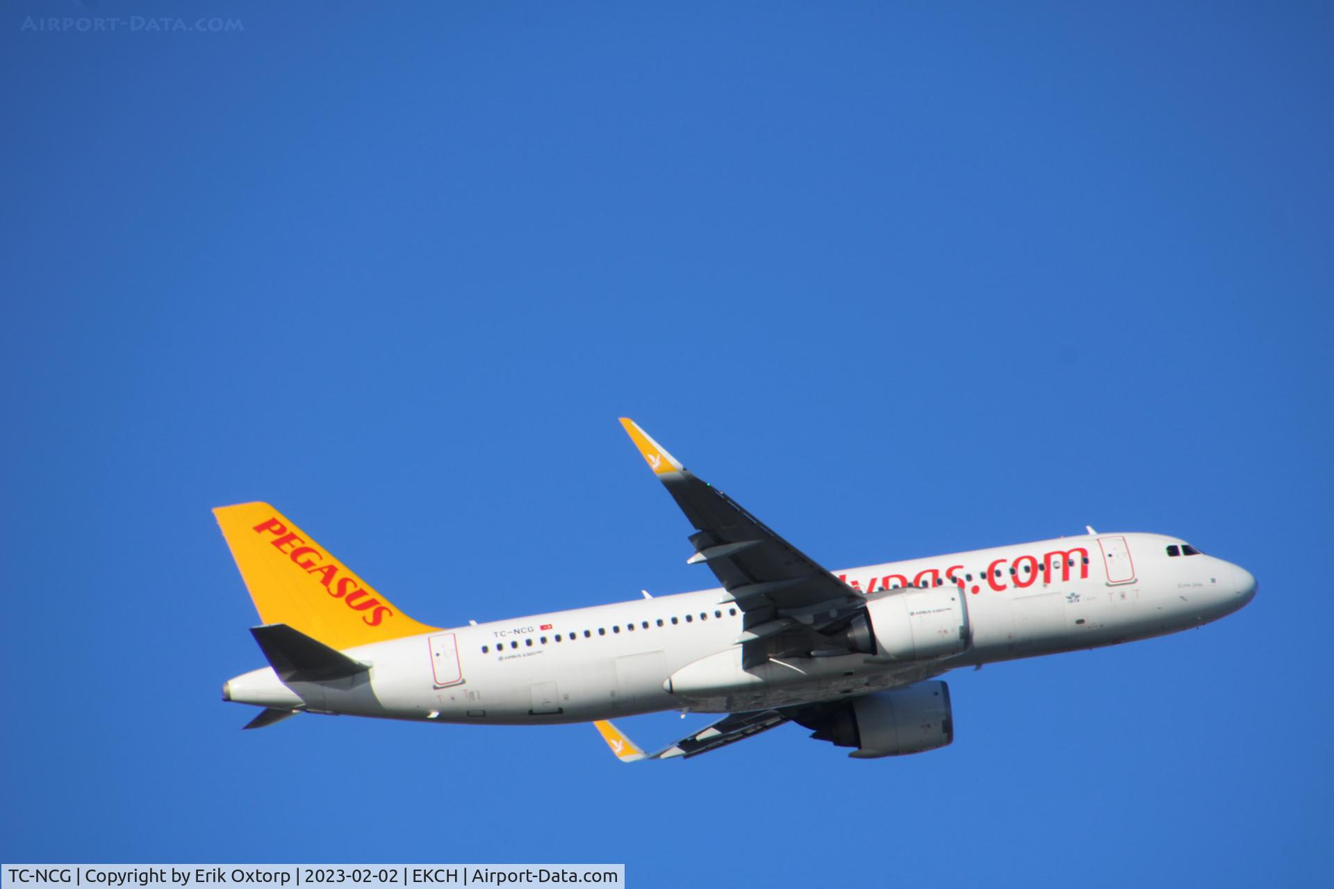 TC-NCG, 2019 Airbus A320-251NEO C/N 8863, TC-NCG takeoff rw 03R