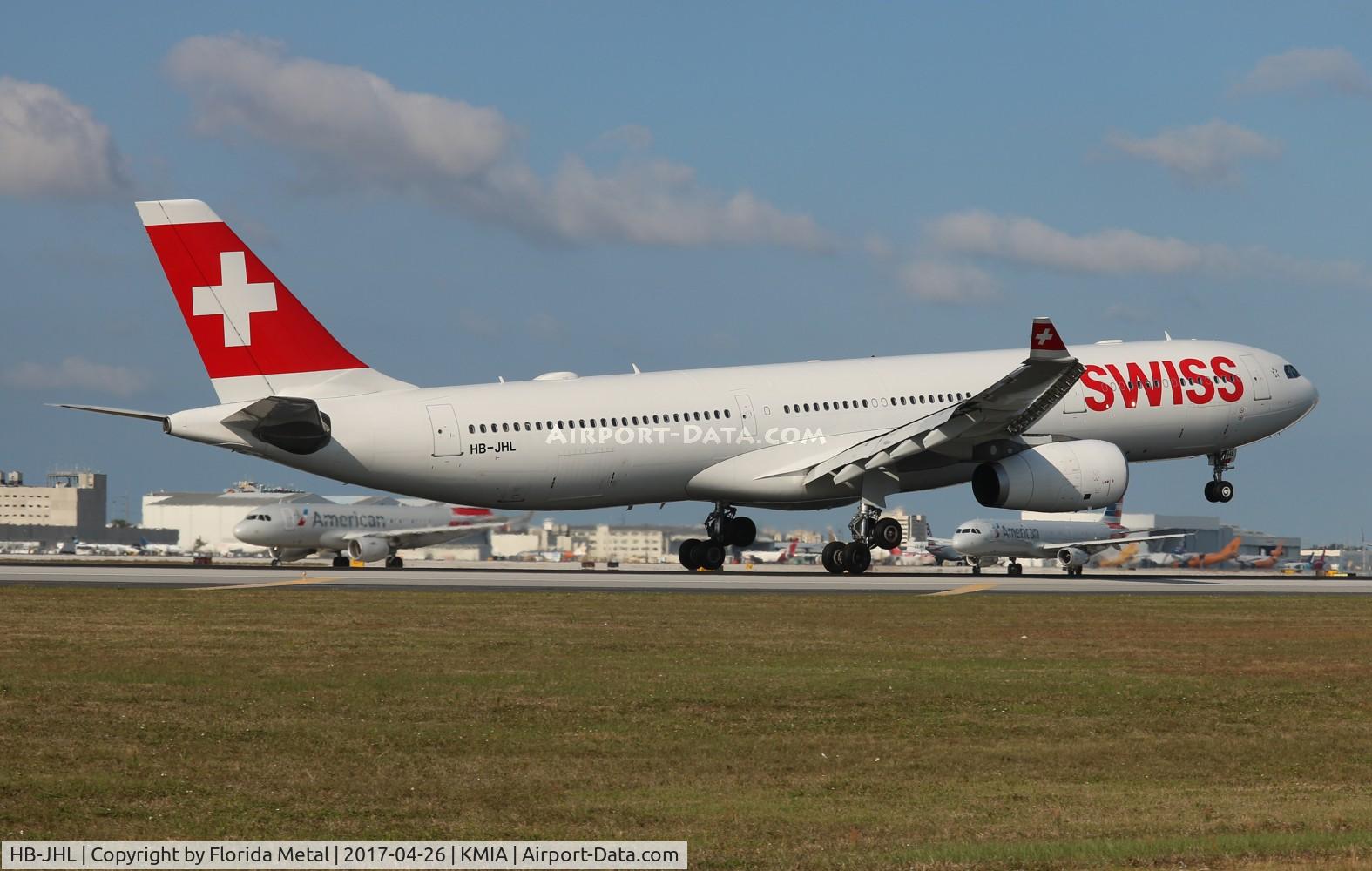 HB-JHL, 2011 Airbus A330-343X C/N 1290, Swiss A333 zx