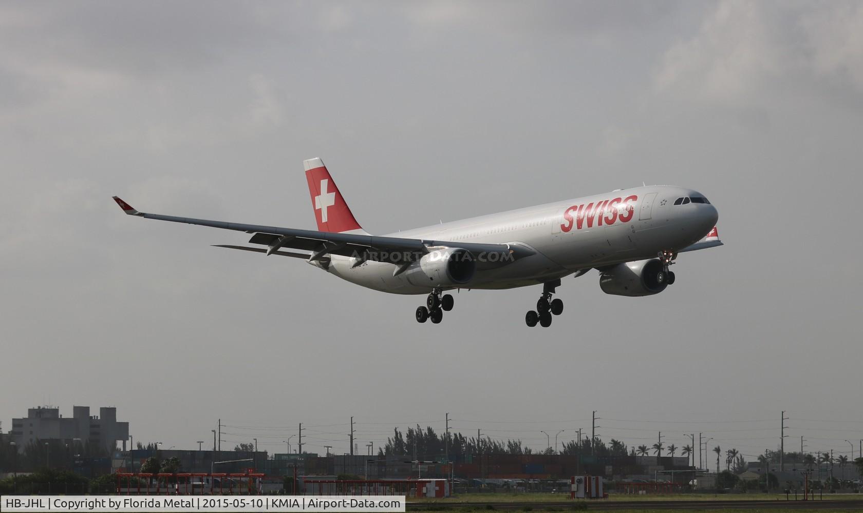 HB-JHL, 2011 Airbus A330-343X C/N 1290, Swiss A333 zx