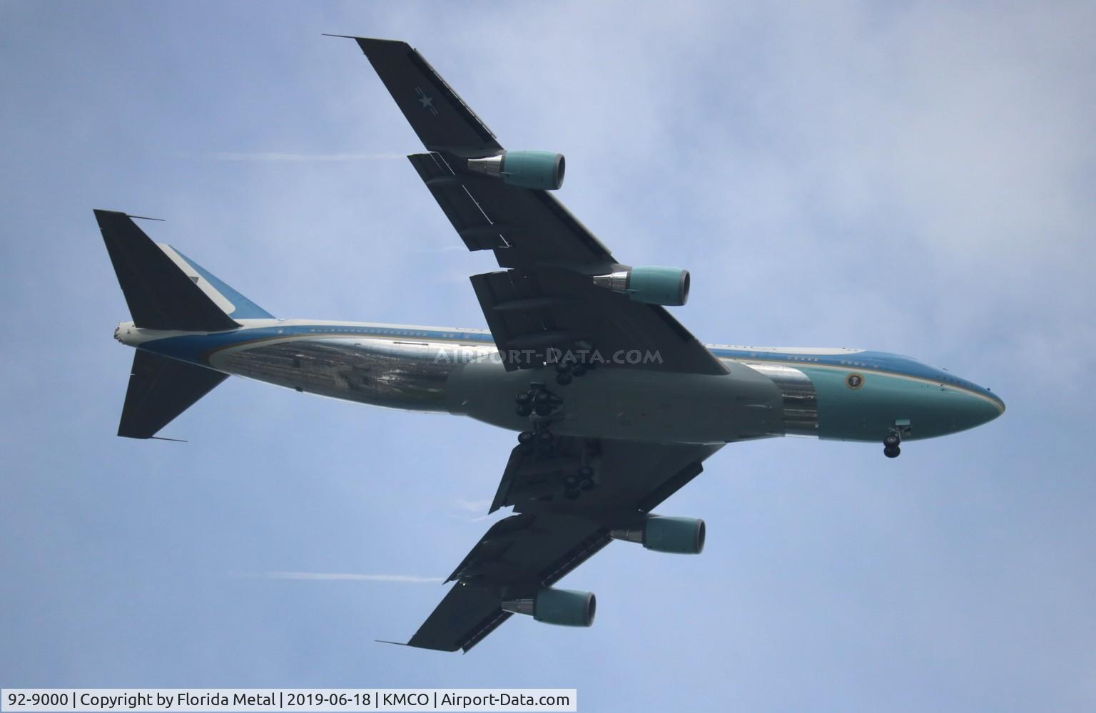 92-9000, 1987 Boeing VC-25A (747-2G4B) C/N 23825, VC-25A zx Air Force One
