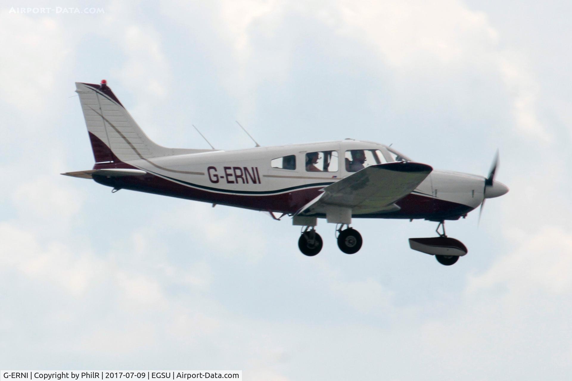 G-ERNI, 1980 Piper PA-28-181 Cherokee Archer II C/N 28-8090146, G-ERNI 1980 Piper Pa-28 Cherokee Archer ll Flying Legends Duxford