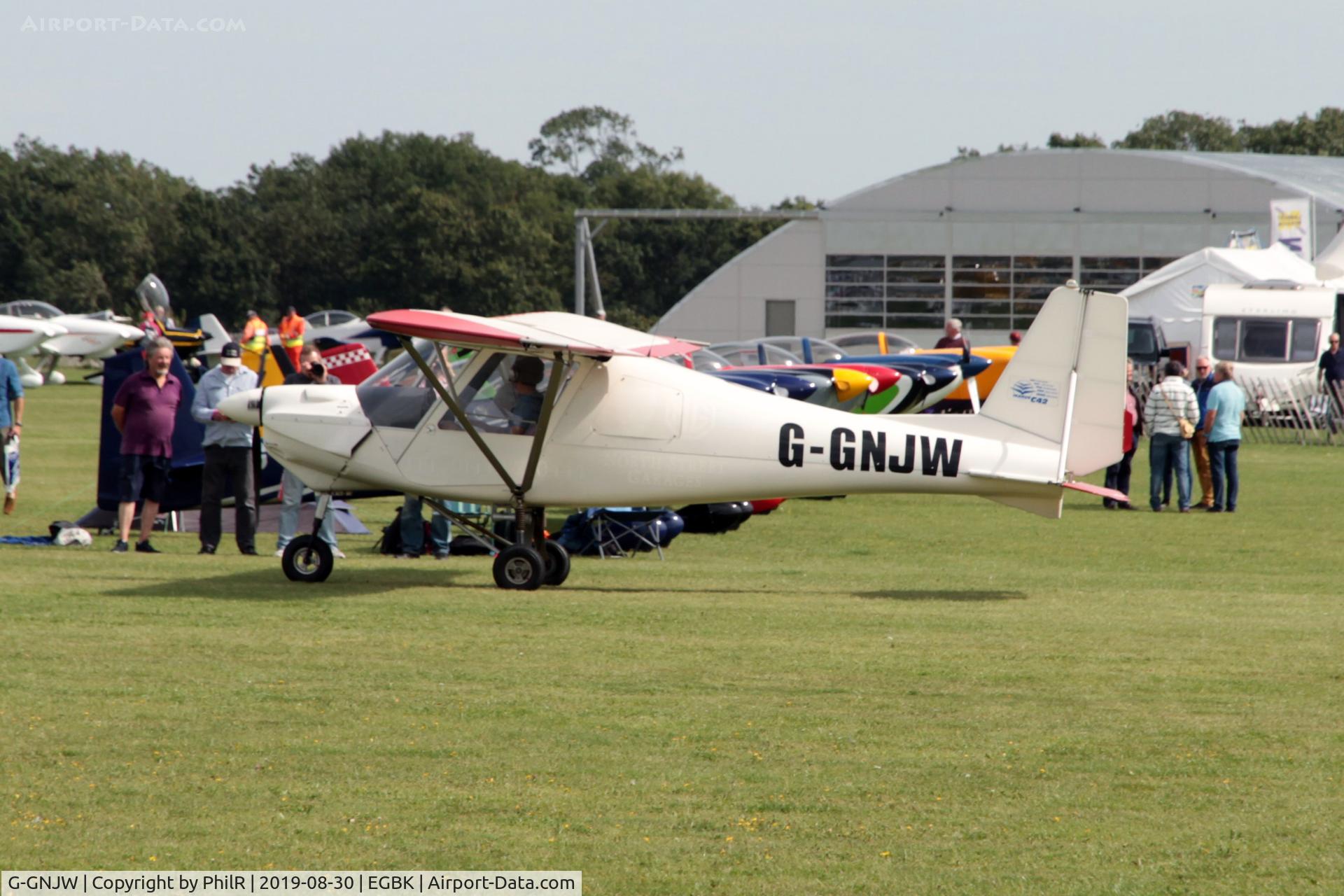 G-GNJW, 2002 Comco Ikarus C42 FB100 VLA C/N PFA 322-13717, G-GNJW 2002 Ikarus C42 FB100 VLA LAA Rally Sywell