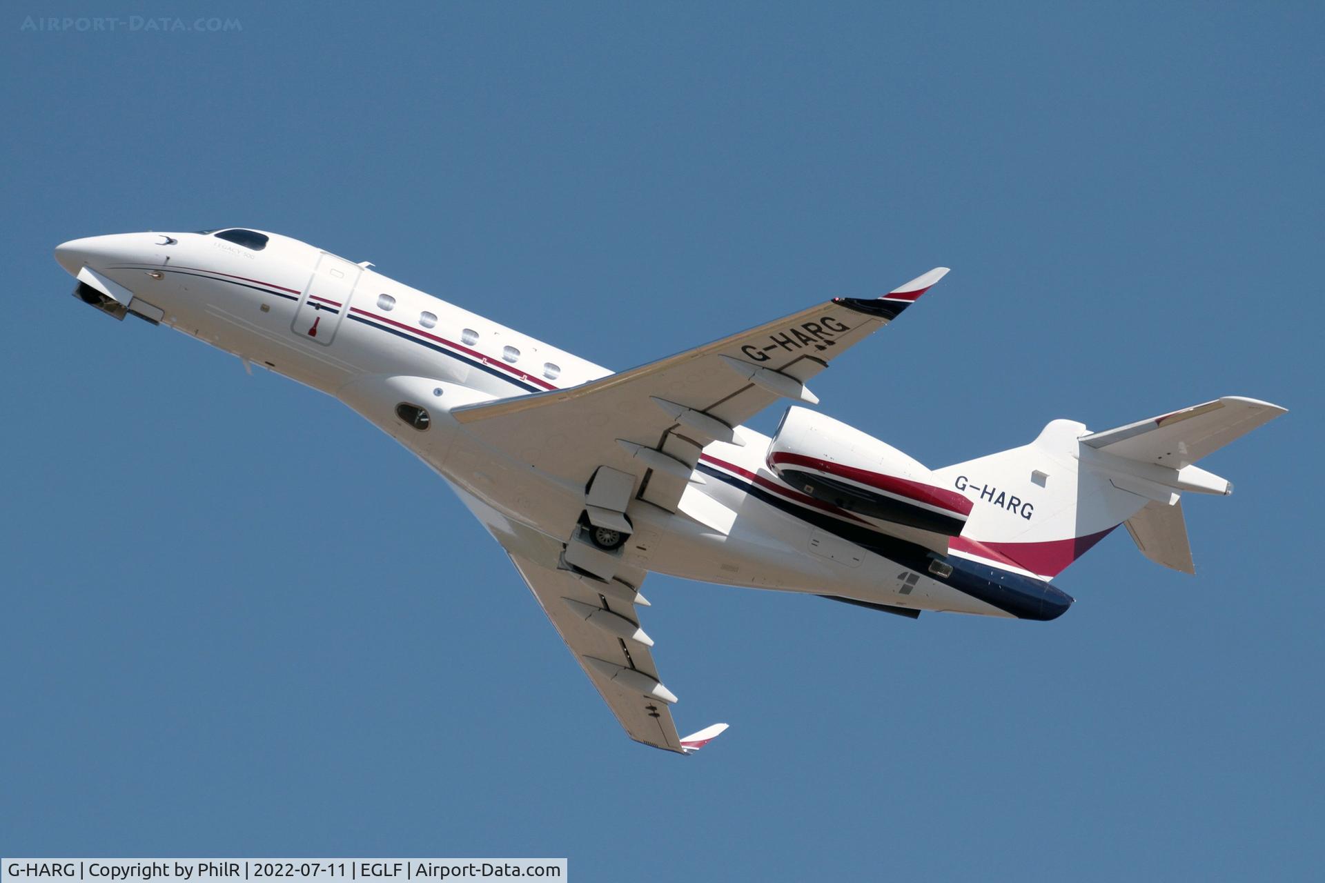 G-HARG, 2016 Embraer EMB-550 Legacy 500 C/N 55000039, G-HARG 2016  Embraer EMB-550 Legacy 500 Farnborough
