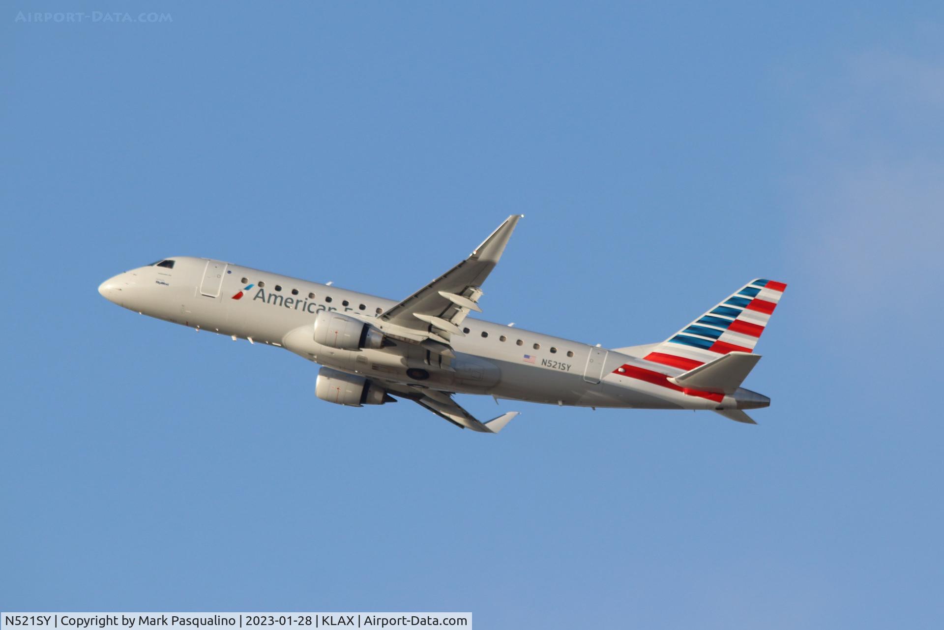 N521SY, 2022 Embraer 175LR (ERJ-170-200LR) C/N 17000906, ERJ-170-200LR