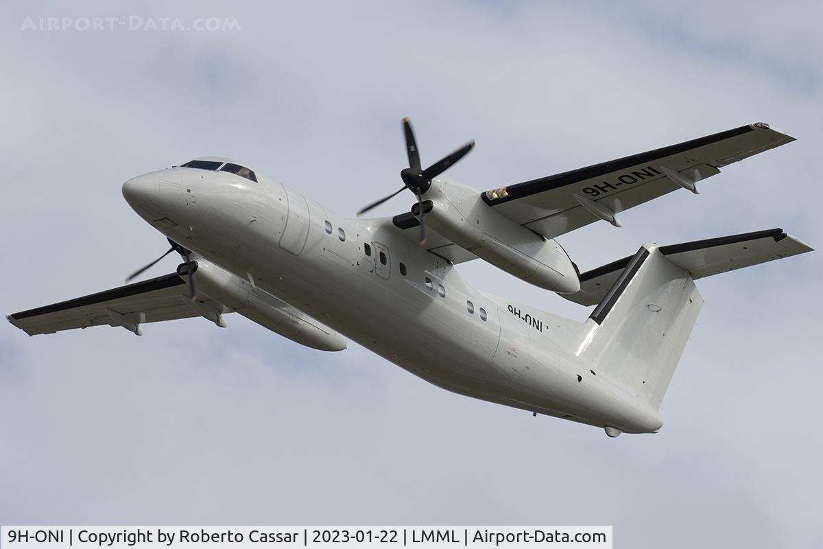 9H-ONI, De Havilland Canada DHC-8-102 Dash 8 Dash 8 C/N 9H-ONI, Runway 31
