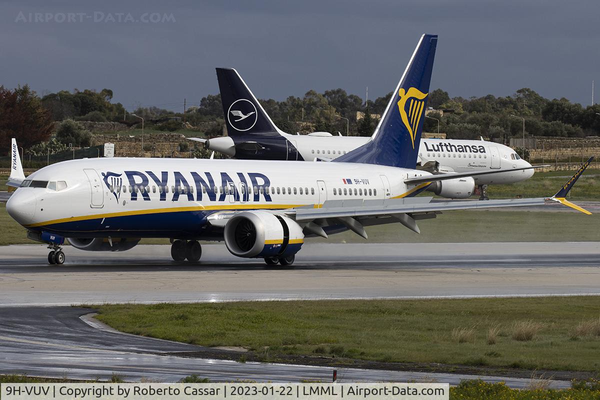 9H-VUV, 2021 Boeing 737-8-200 MAX C/N 62331, Runway 31