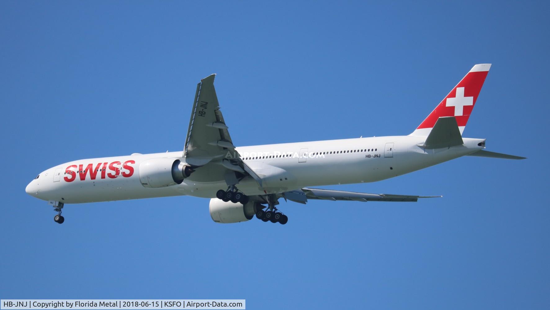 HB-JNJ, 2018 Boeing 777-3DE/ER C/N 62755, Swiss 773 zx