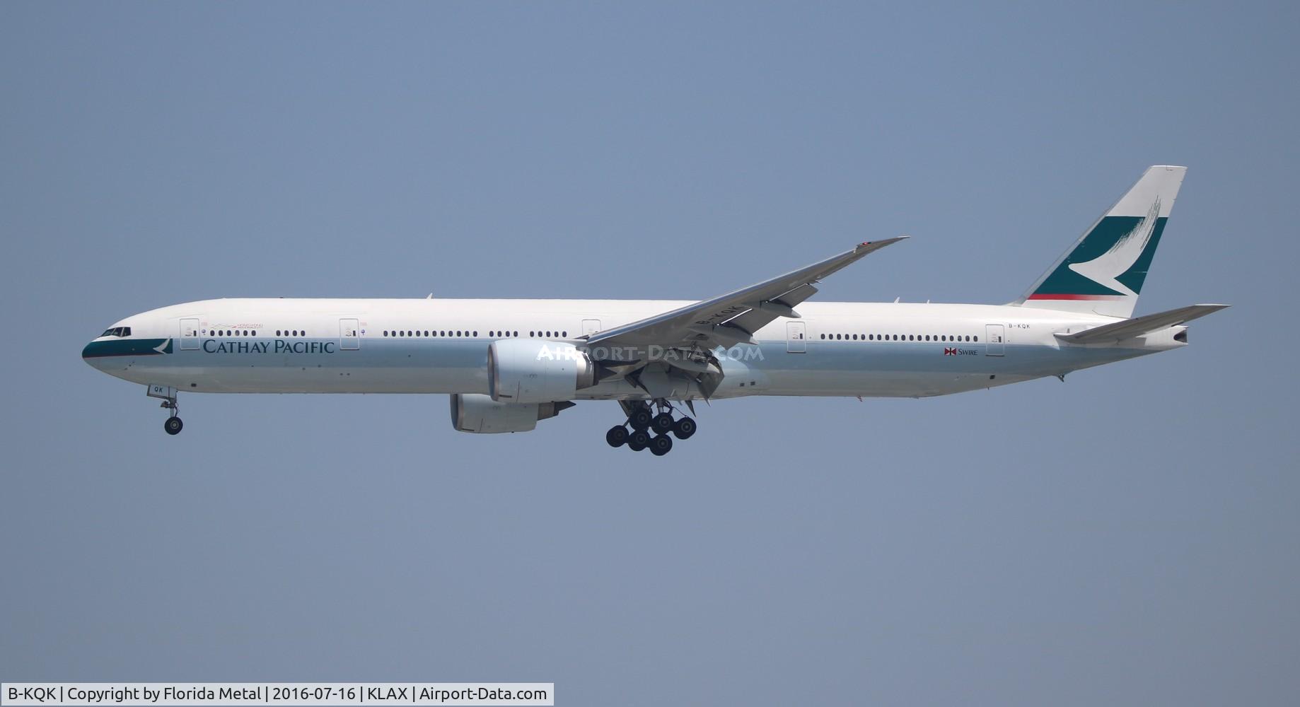 B-KQK, 2013 Boeing 777-367/ER C/N 41430, Cathay 773 zx