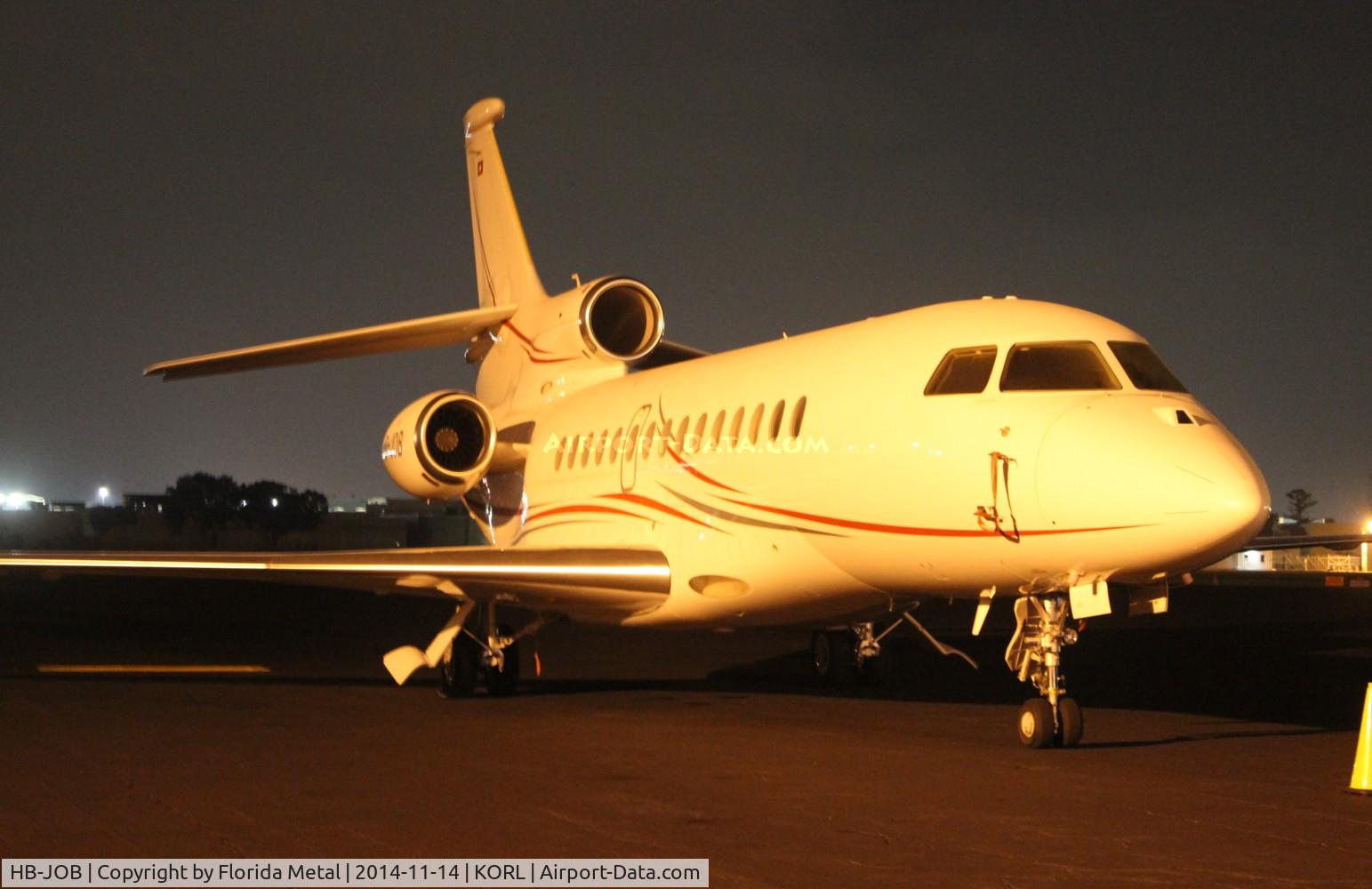 HB-JOB, 2009 Dassault Falcon 7X C/N 080, Falcon 7X zx