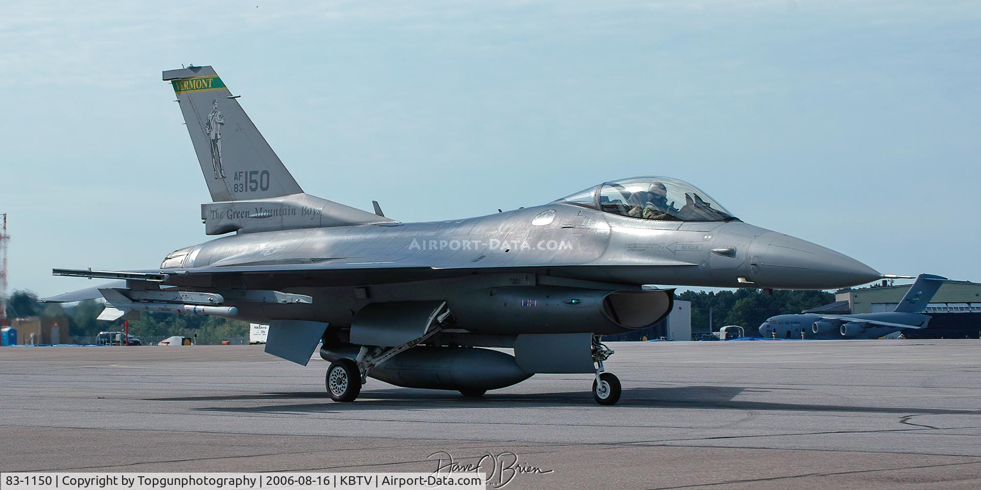 83-1150, 1983 General Dynamics F-16C Fighting Falcon C/N 5C-33, 158th FW