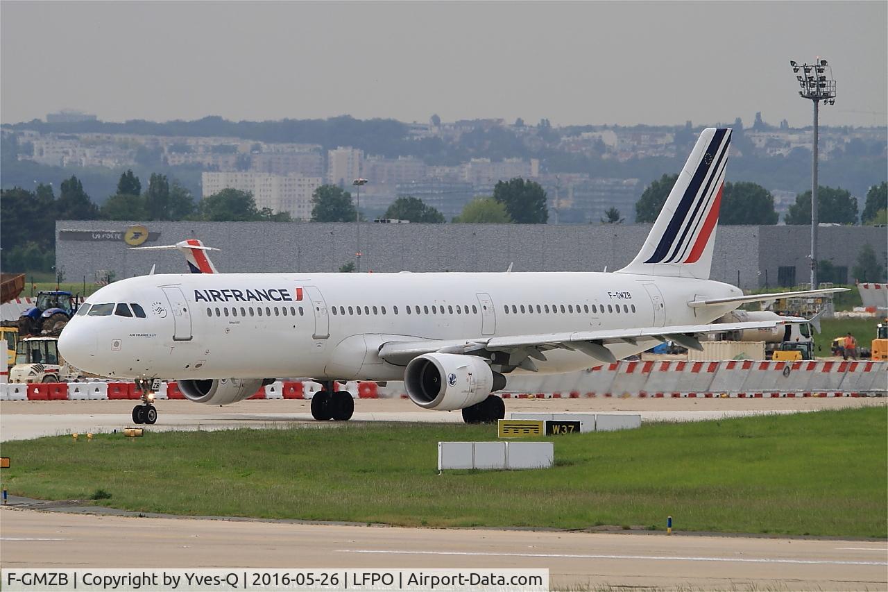 F-GMZB, 1994 Airbus A321-111 C/N 509, Airbus A321-111, Taxiing to holding point rwy 08, Paris-Orly airport (LFPO-ORY)