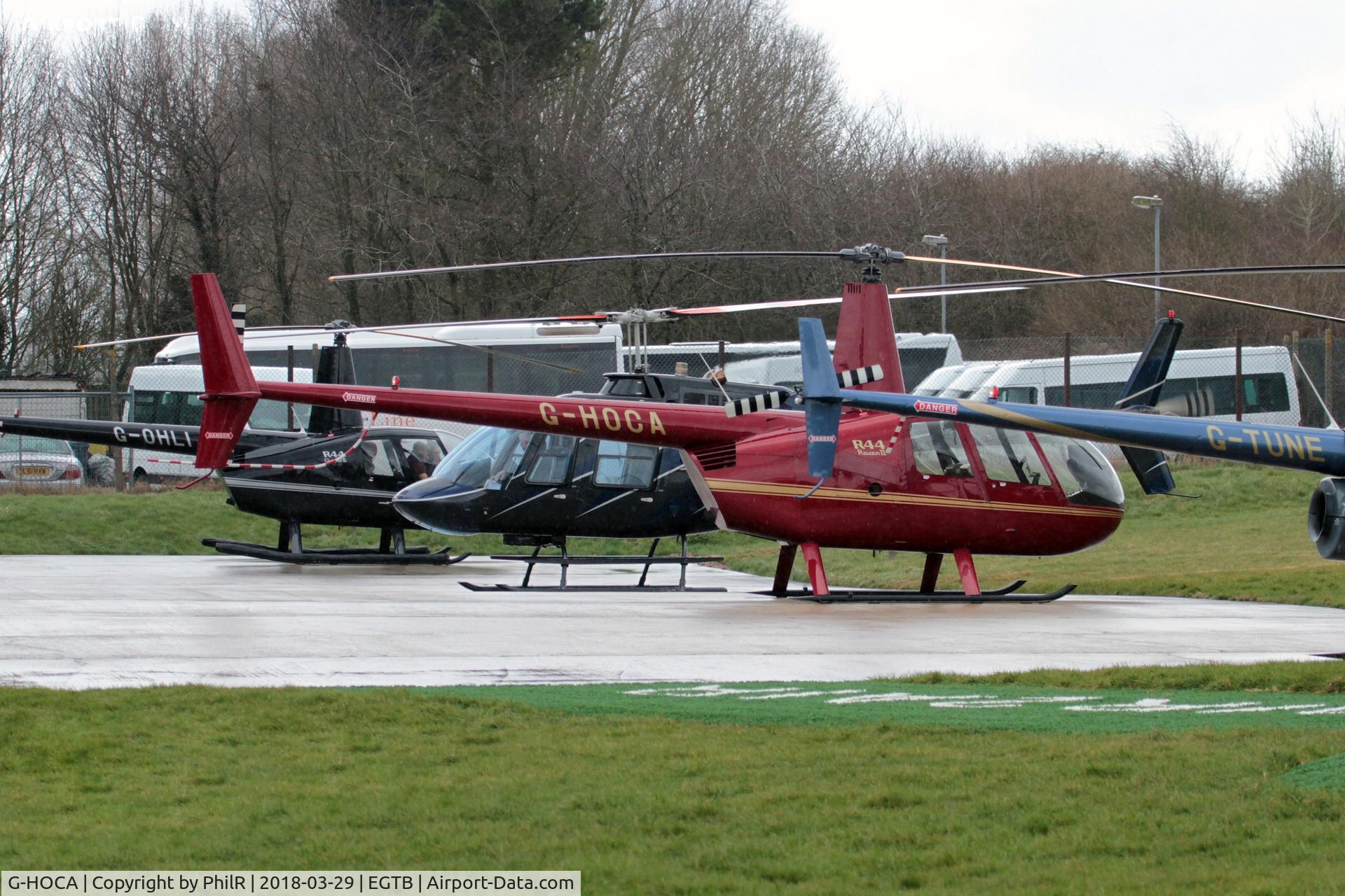 G-HOCA, 2008 Robinson R44 Raven II C/N 12388, G-HOCA 2008 Robinson R44 Raven ll Booker