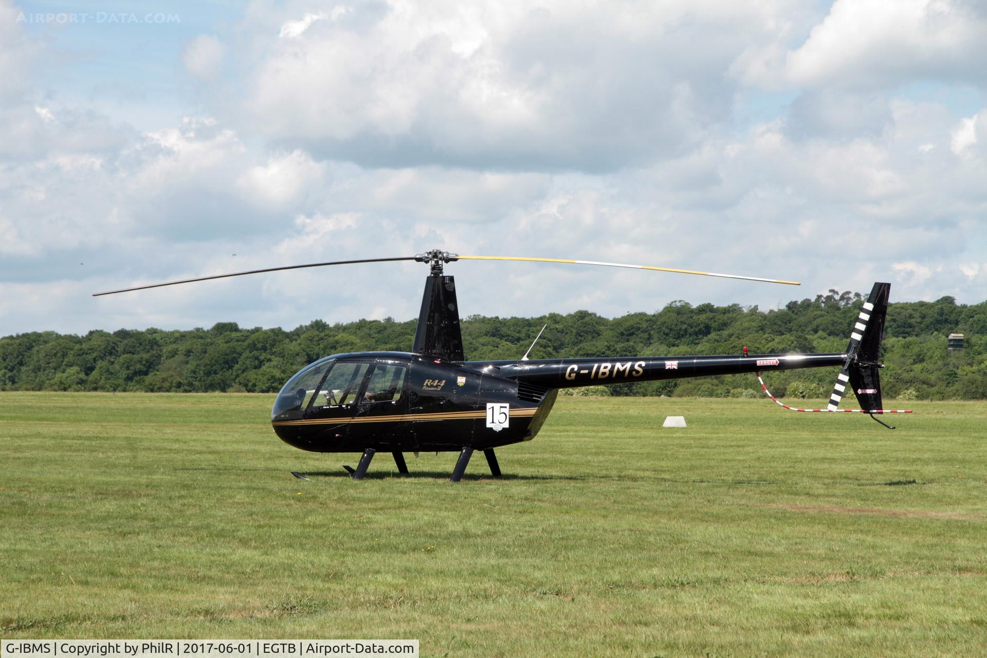 G-IBMS, 2006 Robinson R44 Raven II C/N 11287, G-IBMS 2006 Robinson R44 Raven ll Air Expo Booker