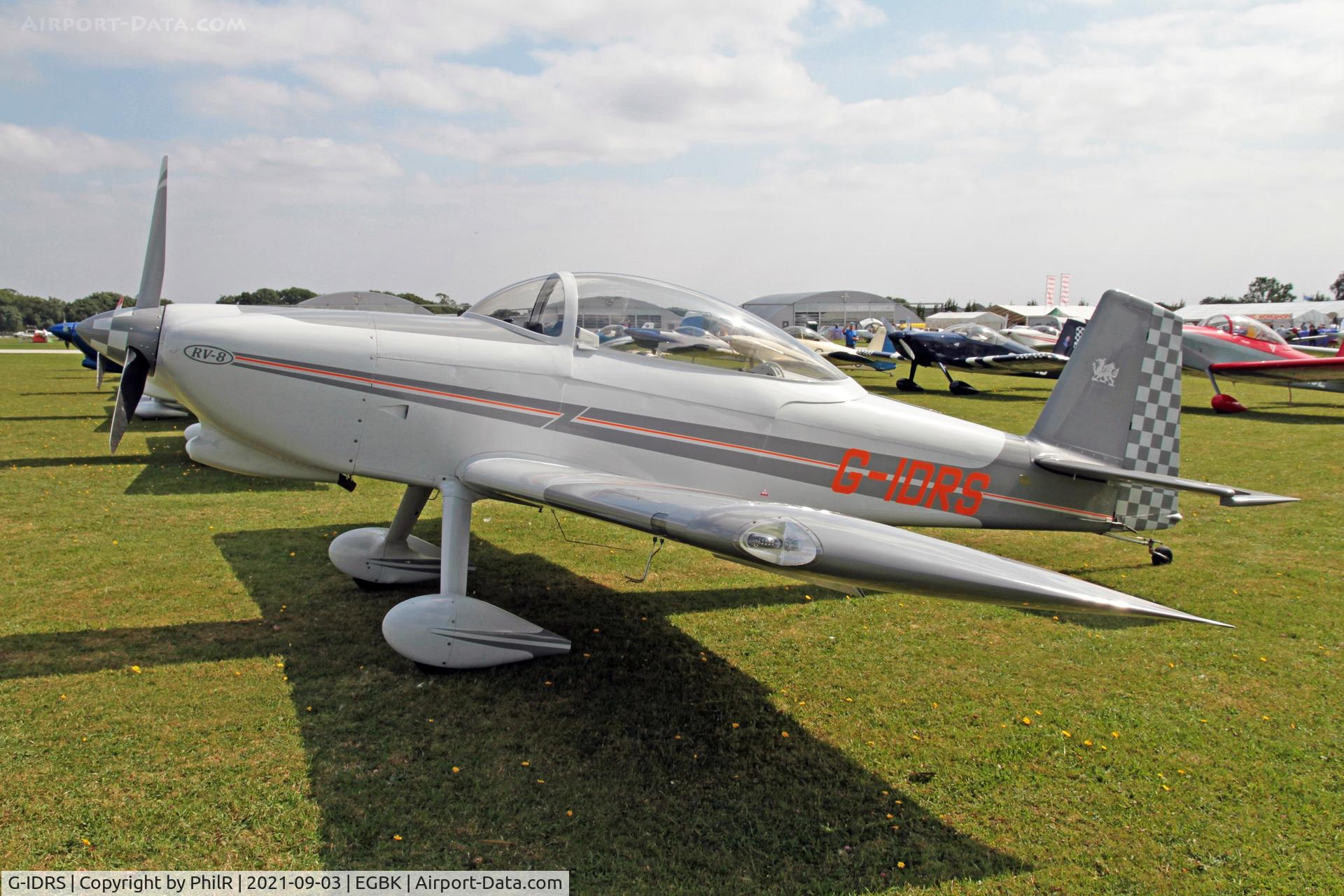 G-IDRS, 2013 Vans RV-8 C/N 82228, G-IDRS 2013 VANS RV-8 LAA Rally Sywell