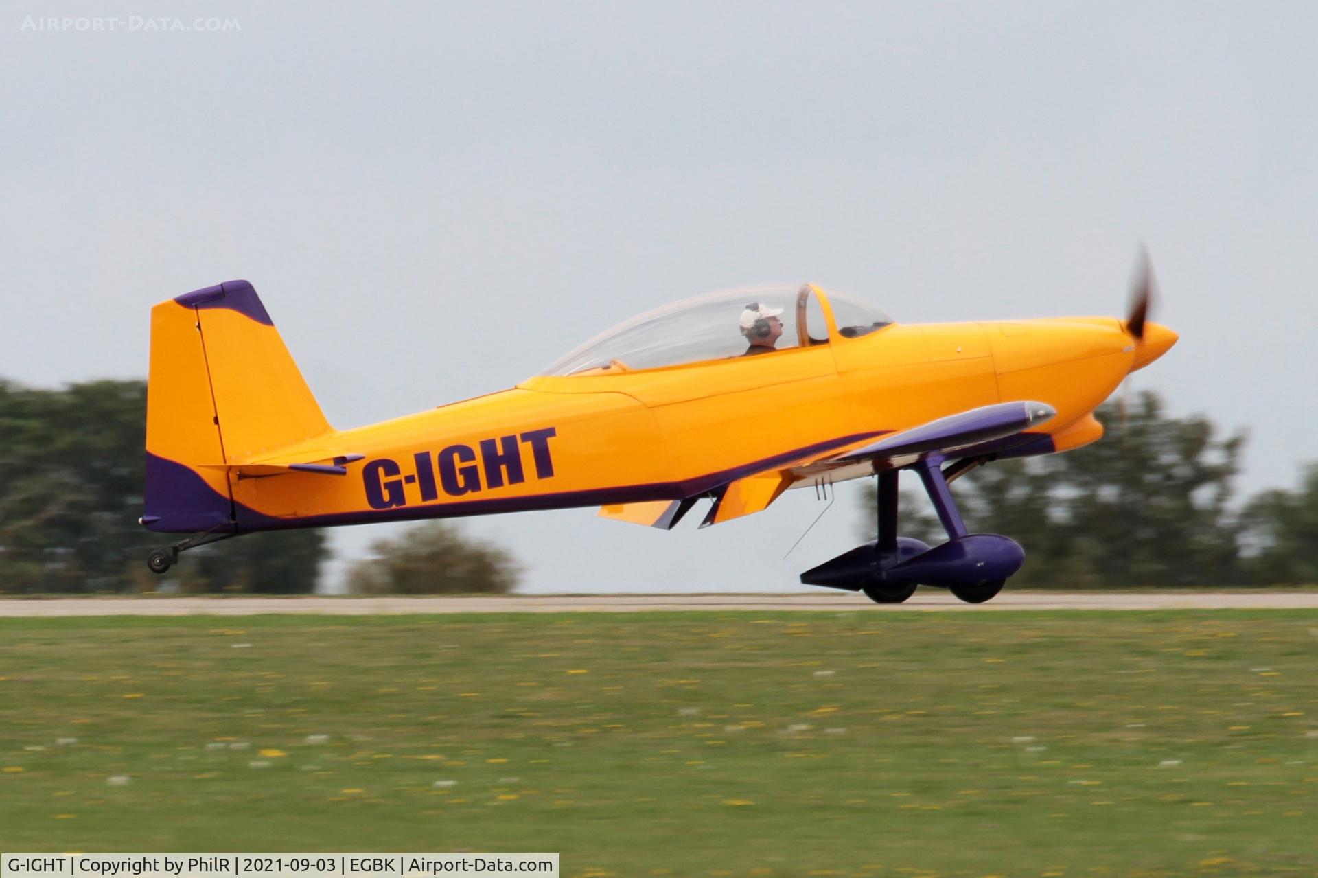 G-IGHT, 2010 Vans RV-8 C/N PFA 303-14520, G-IGHT 2008 VANS RV-8 LAA Rally Sywell