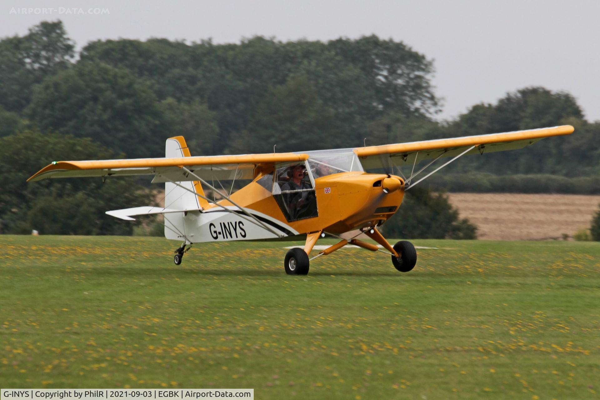 G-INYS, 2018 TLAC Sherwood Scout C/N LAA 345-15538, G-INYS 2018 Sherwood Scout LAA Rally Sywell