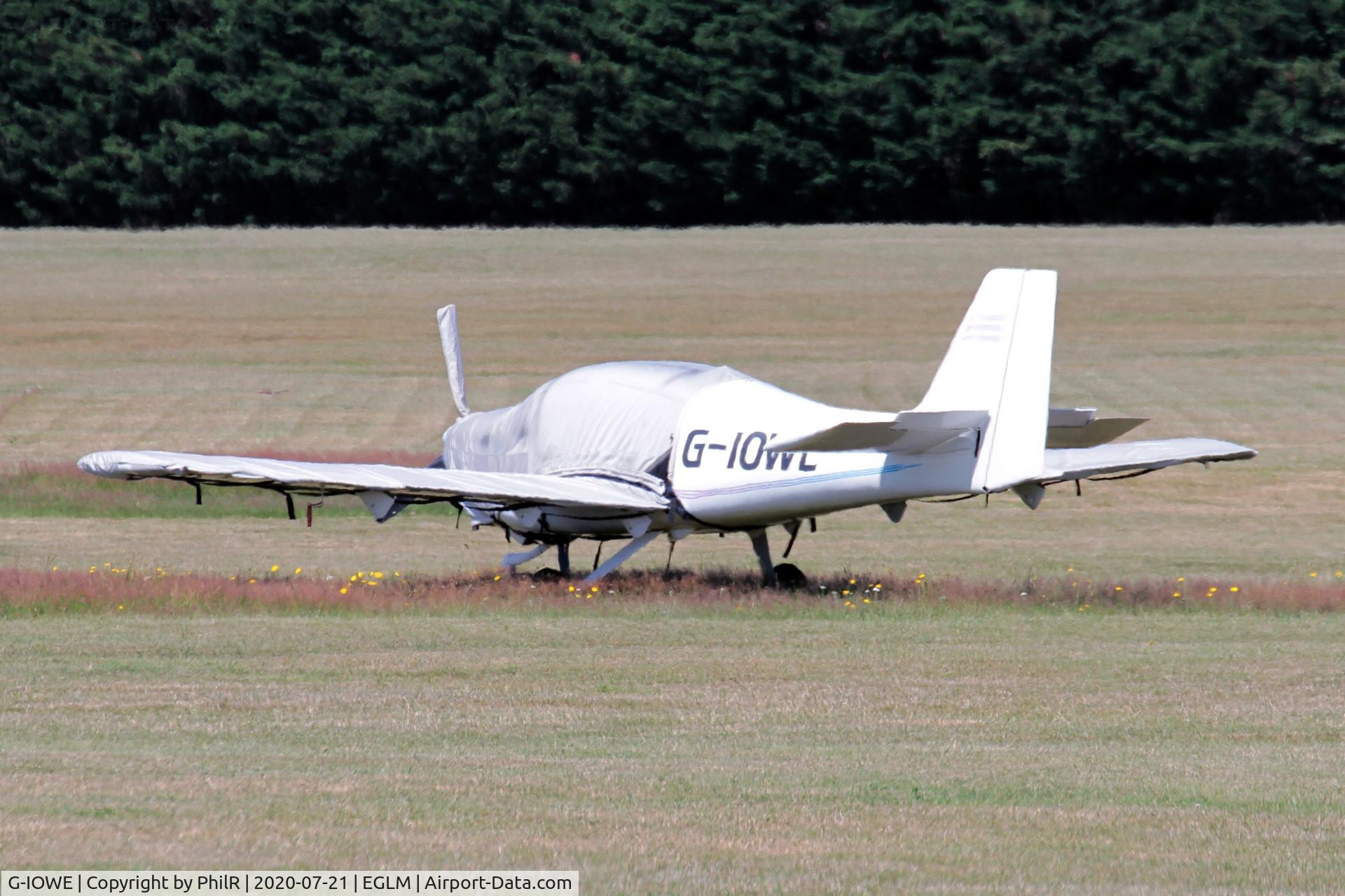 G-IOWE, 2001 Europa XS Tri-Gear C/N PFA 247-13303, G-IOWE 2001 Lowe Europa XS White Waltham