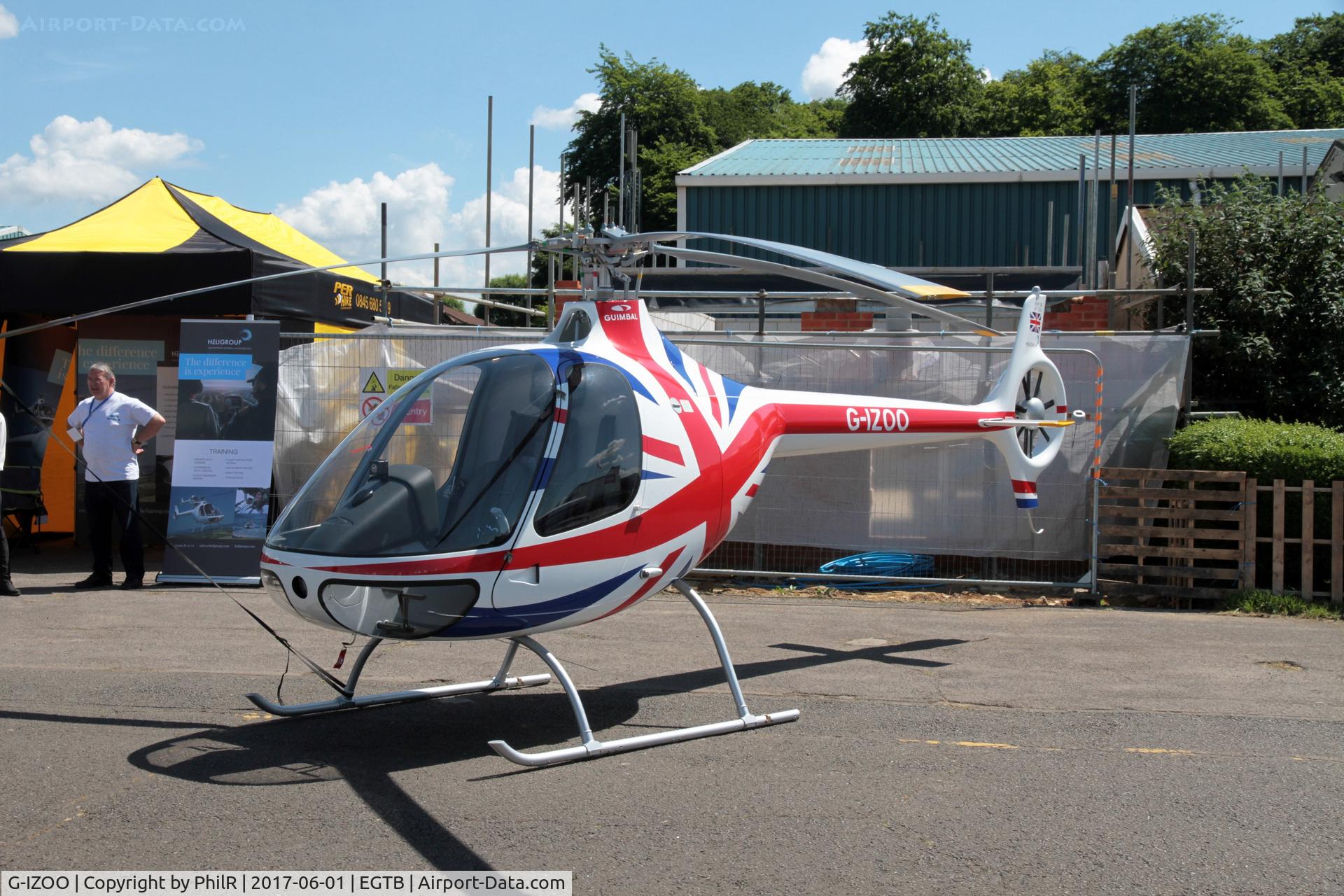 G-IZOO, 2017 Guimbal Cabri G2 C/N 1200, G-IZOO 2017 Guimbal Cabri G2 Air Expo Booker