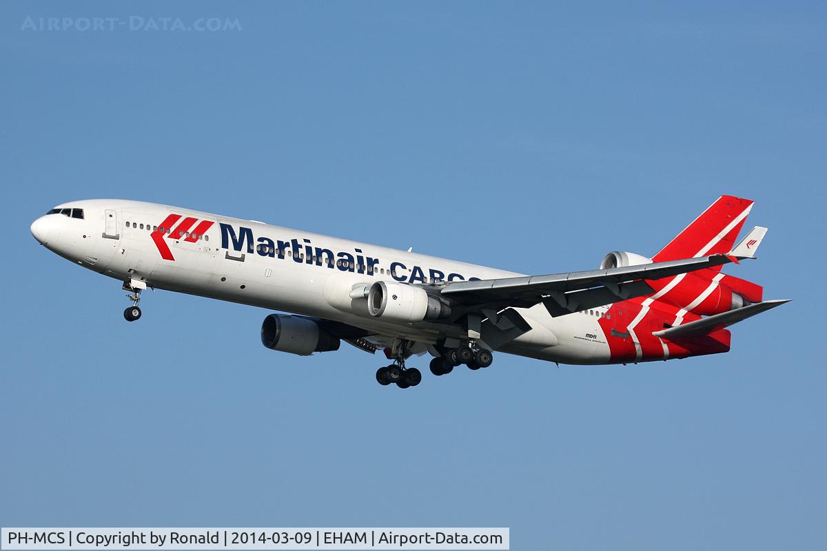 PH-MCS, 1995 McDonnell Douglas MD-11F C/N 48618, at spl