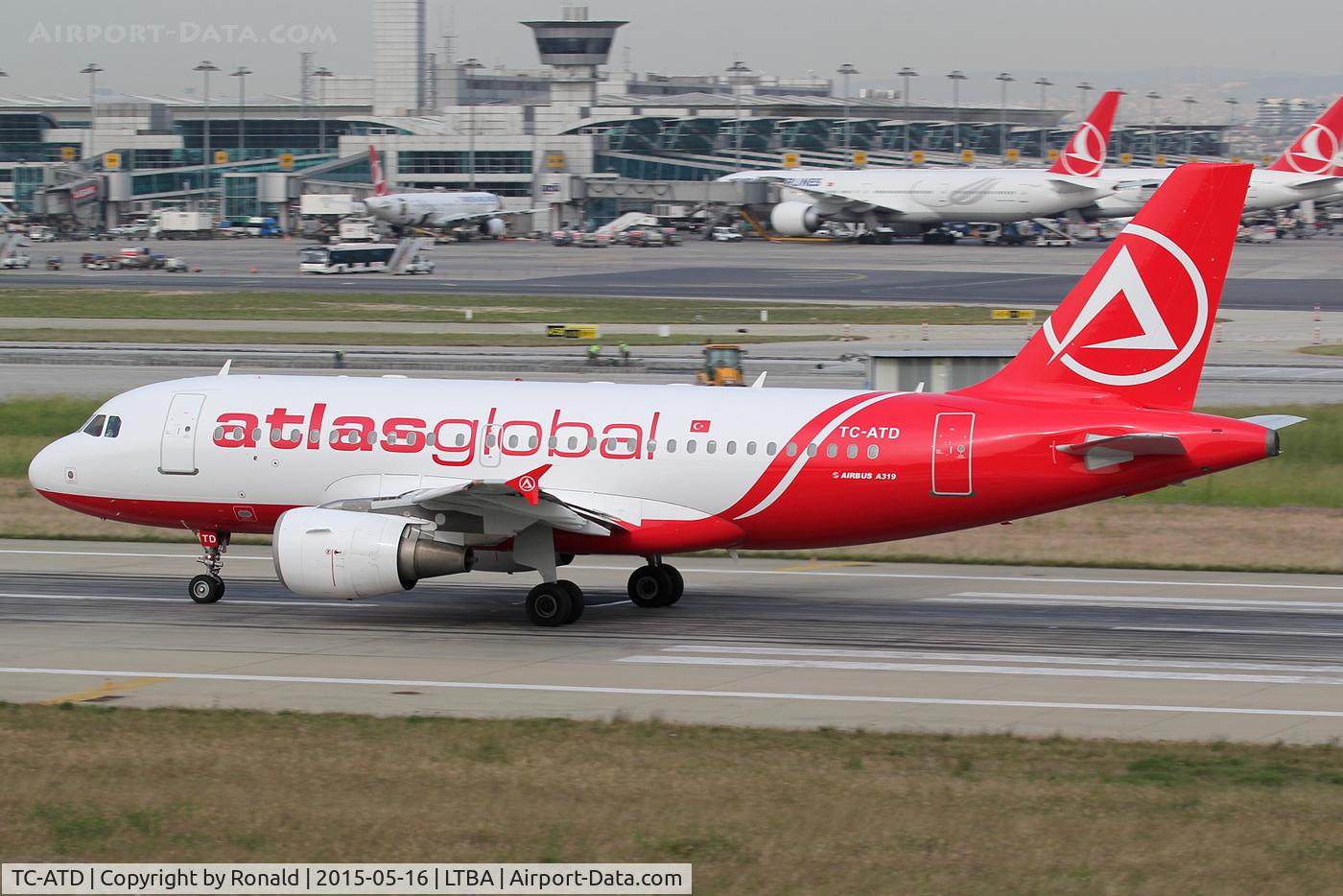 TC-ATD, 1999 Airbus A319-112 C/N 1124, at ist