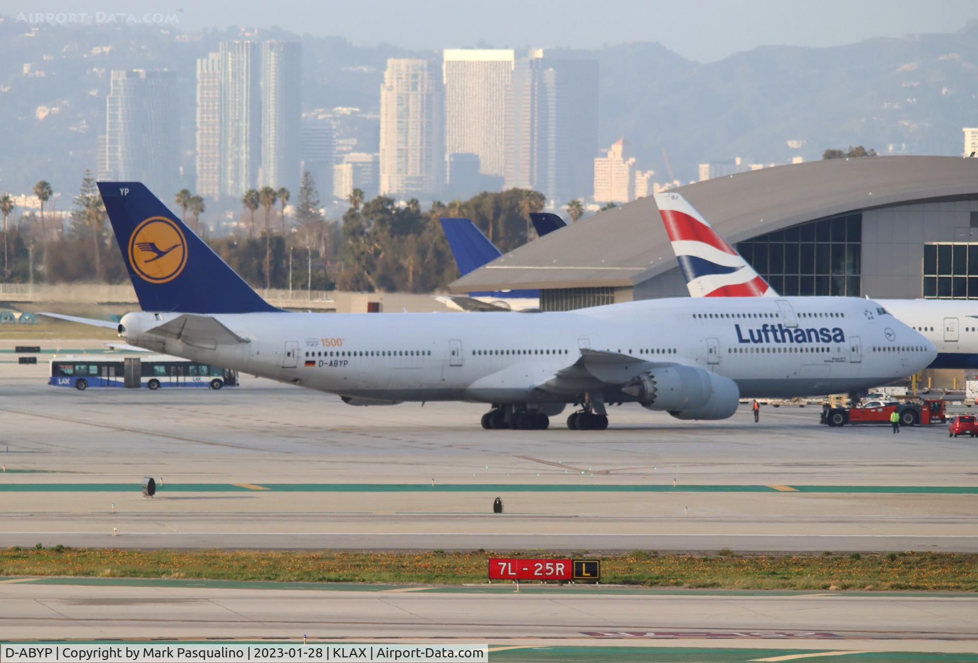 D-ABYP, 2014 Boeing 747-830 C/N 37839, Boeing 747-830