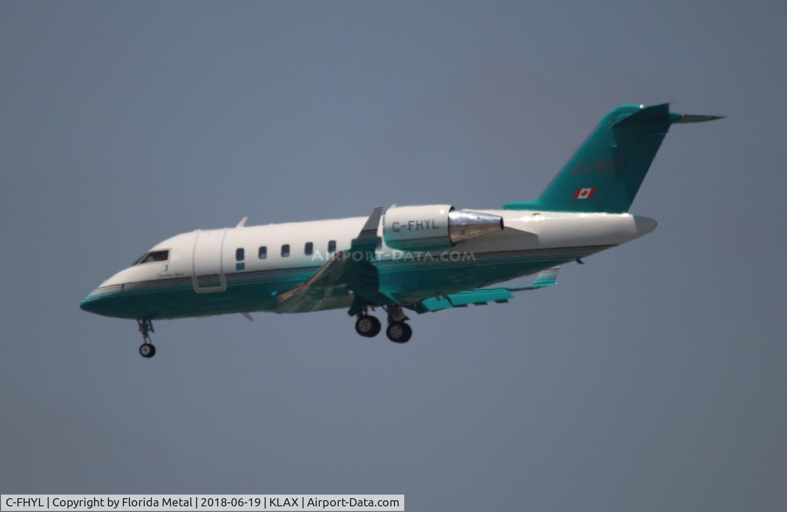 C-FHYL, 2015 Bombardier Challenger 604 (CL-600-2B16) C/N 5982, Challenger 605 zx
