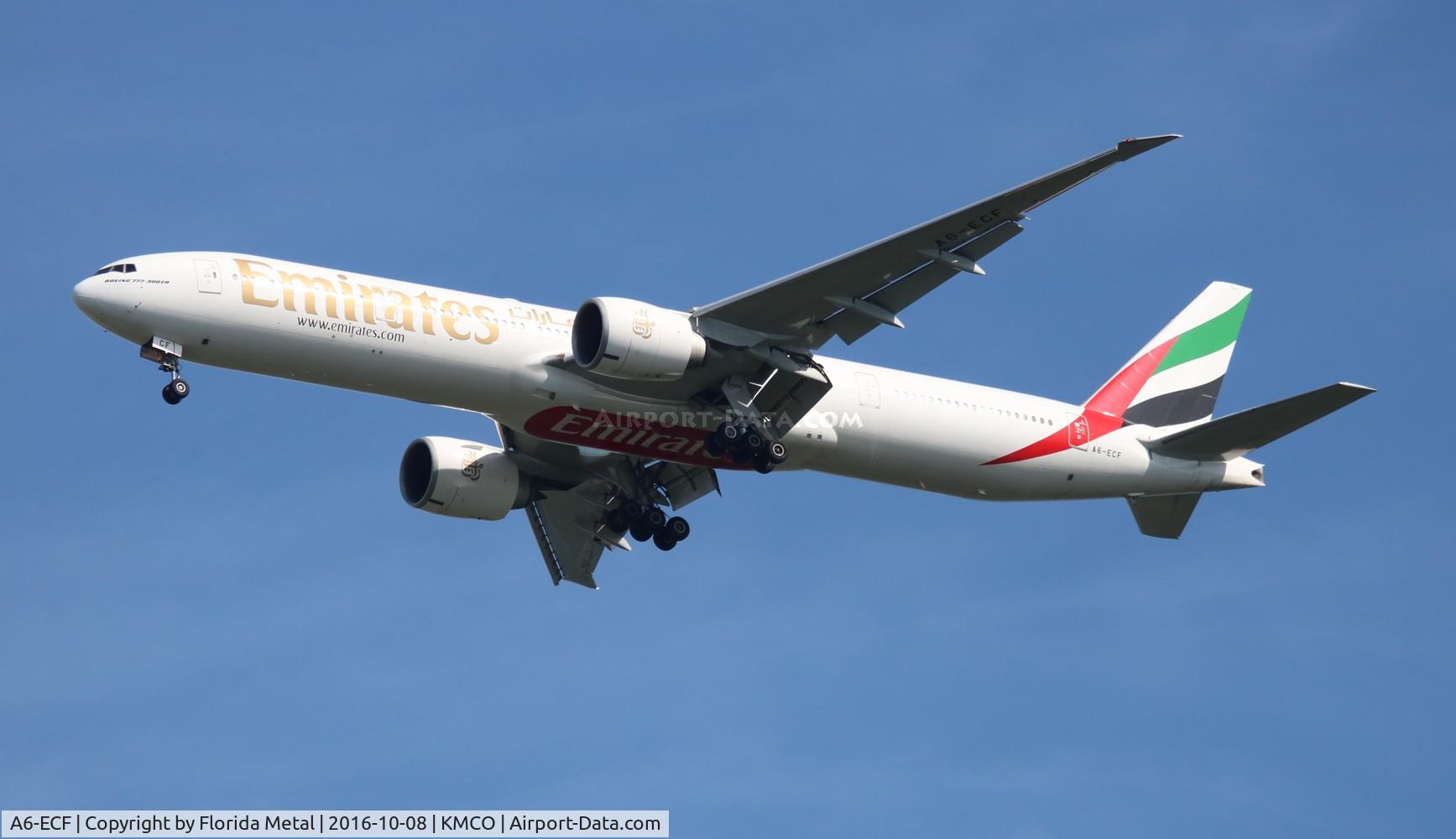 A6-ECF, 2007 Boeing 777-36H/ER C/N 35574, Emirates 773 zx
