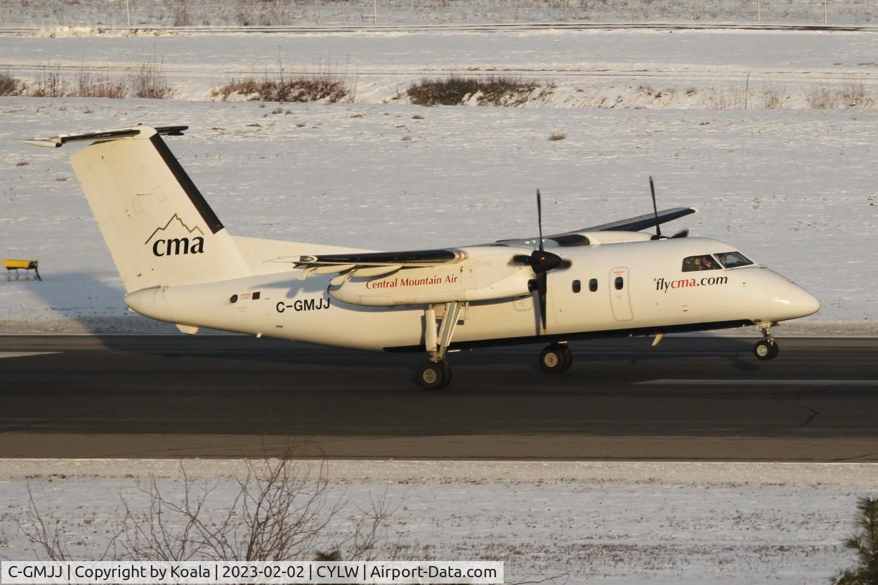 C-GMJJ, 1991 DeHavilland DHC-88-102 C/N 302, Departure to Vancouver.