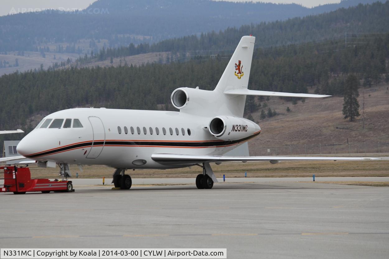 N331MC, 1997 Dassault Falcon 900EX C/N 22, Resting at the GAT.