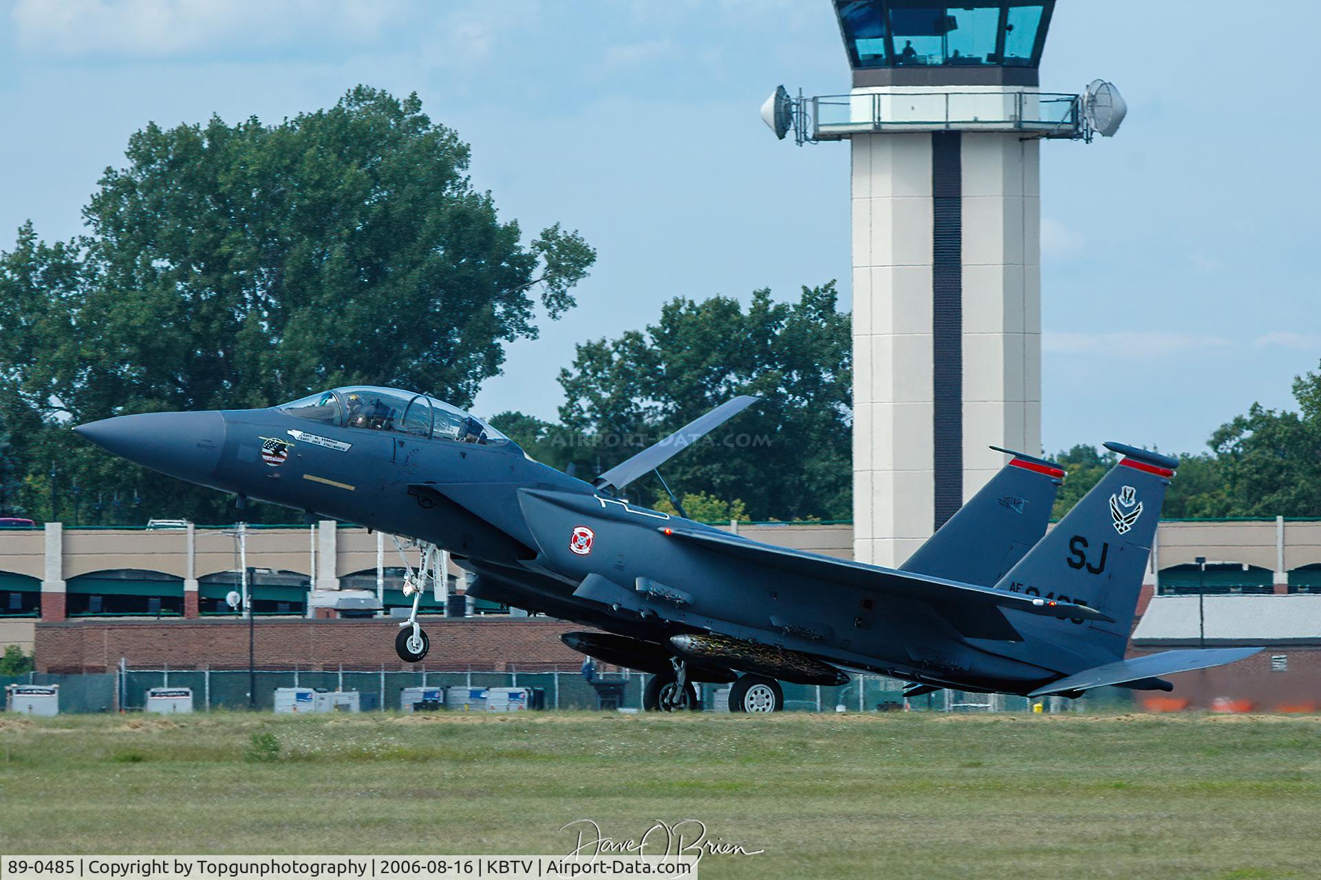 89-0485, 1989 McDonnell Douglas F-15E Strike Eagle C/N 1132/E107, STRIKE11 rolling out