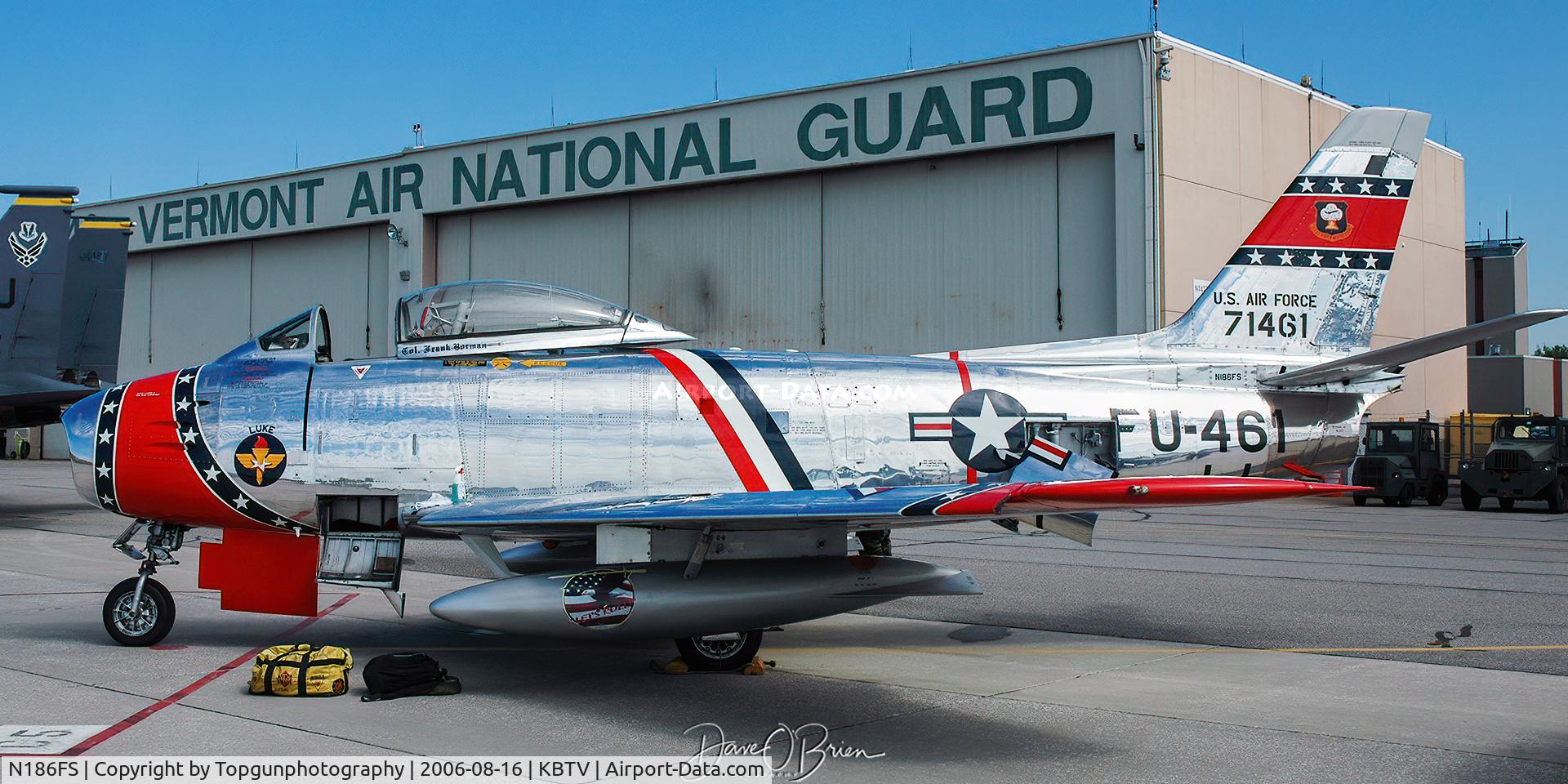 N186FS, 1956 Canadair CL-13B Sabre 6 C/N 1461, Ed Shipley's F-86