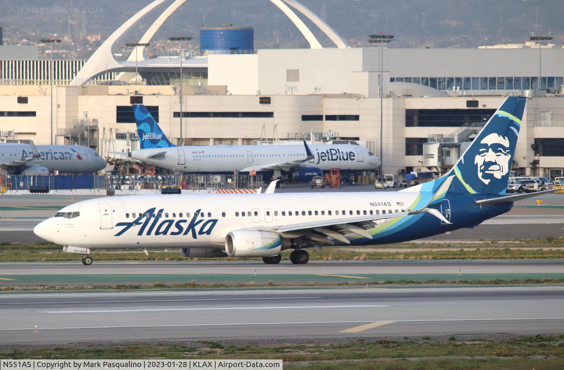 N551AS, 2006 Boeing 737-890 C/N 34593, Boeing 737-890
