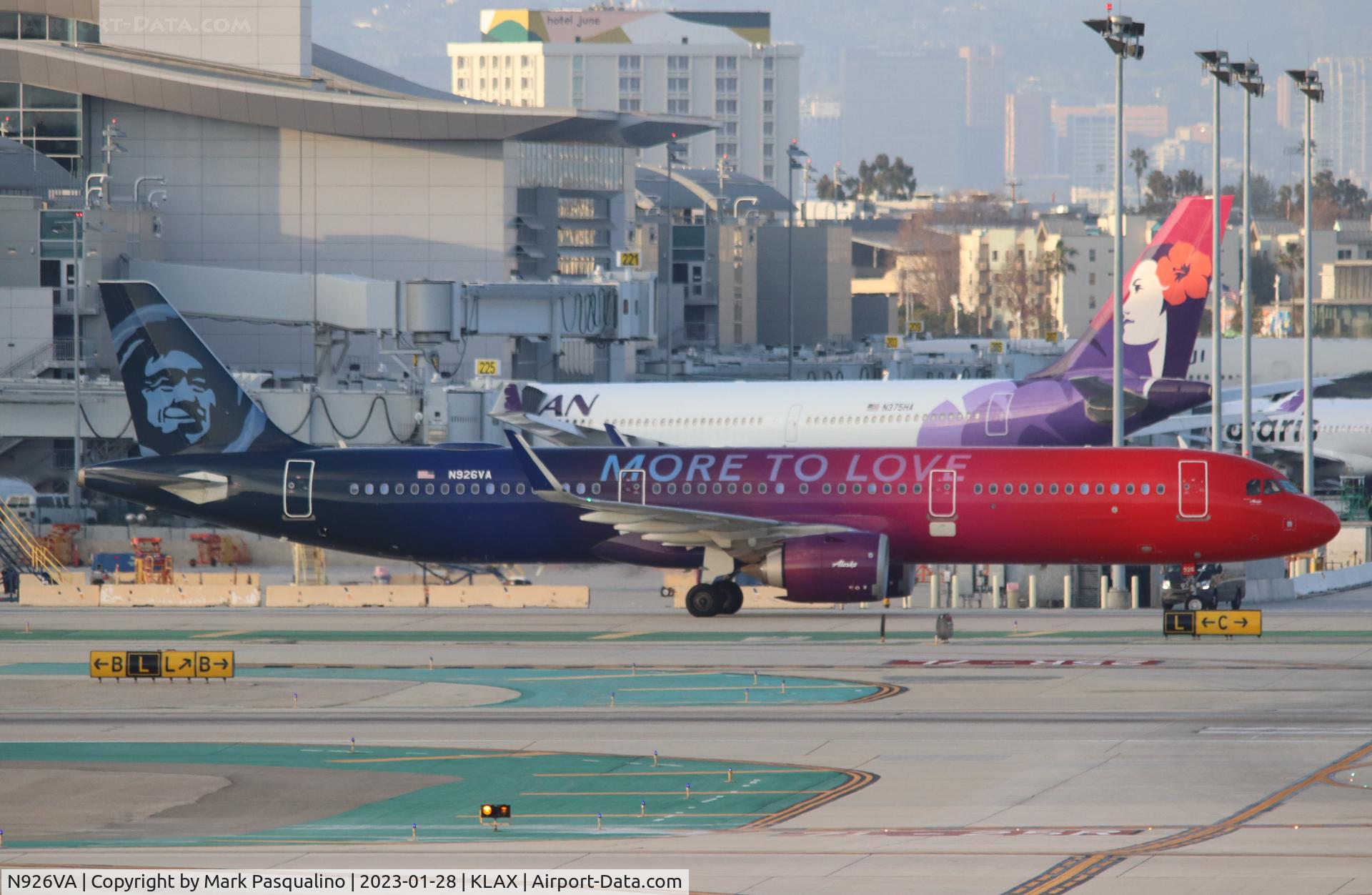 N926VA, 2018 Airbus A321-253N C/N 8120, Airbus A321-253N