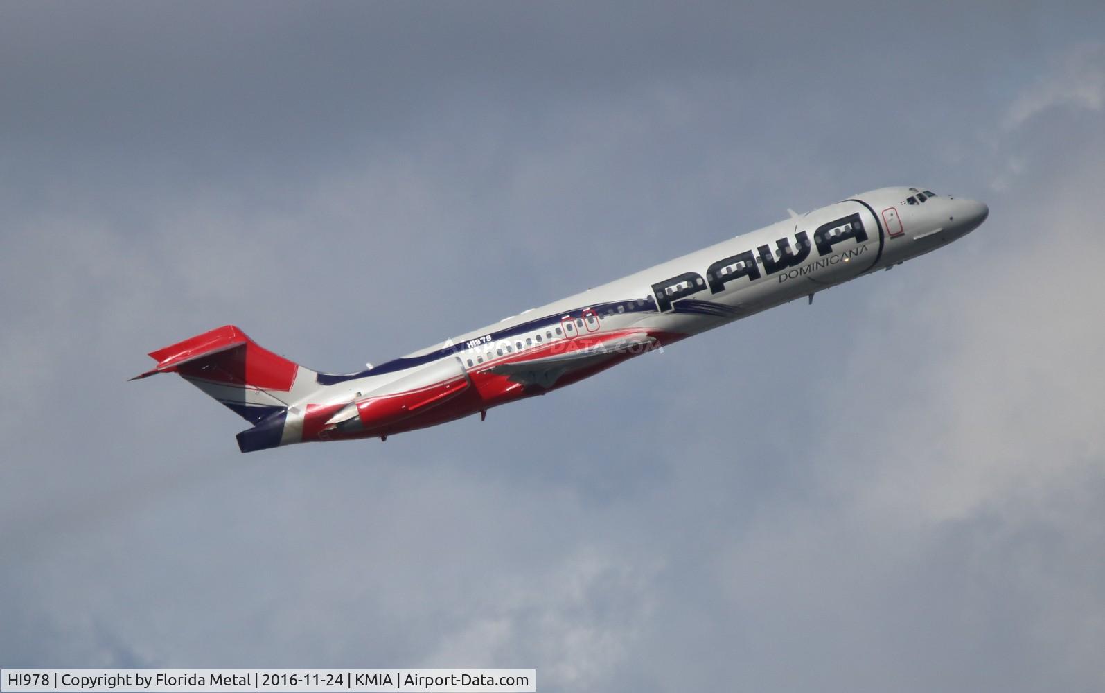 HI978, 1989 McDonnell Douglas DC-9-87 C/N 49780, PAWA MD-87 zx